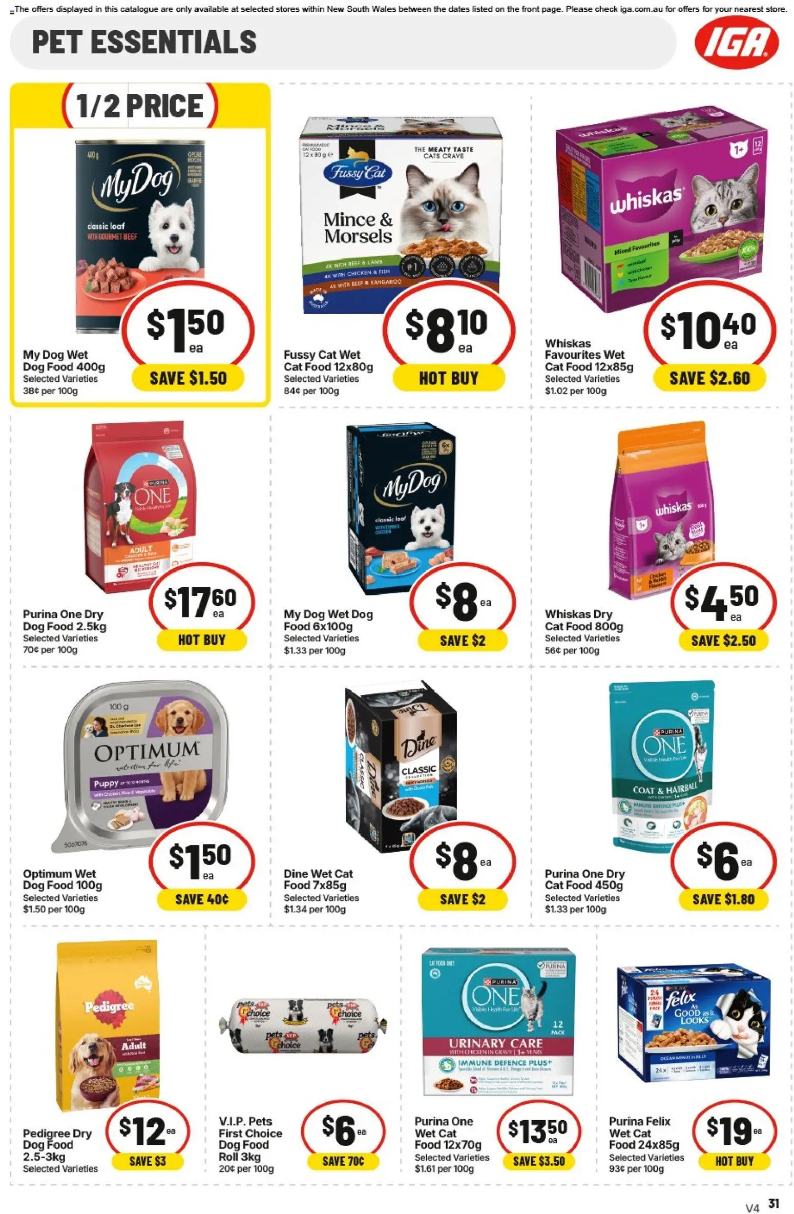 IGA catalogue - valid from 26/08/2026 | Page: 29 | Products: Rabbit, Fish, Beef, Coat