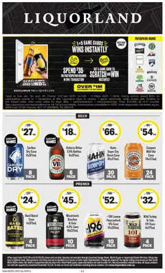 Preview of Coles catalogue - valid from 29/07/2026 | Page: 44 | Products: Beer, Lemon, Turkey, Game