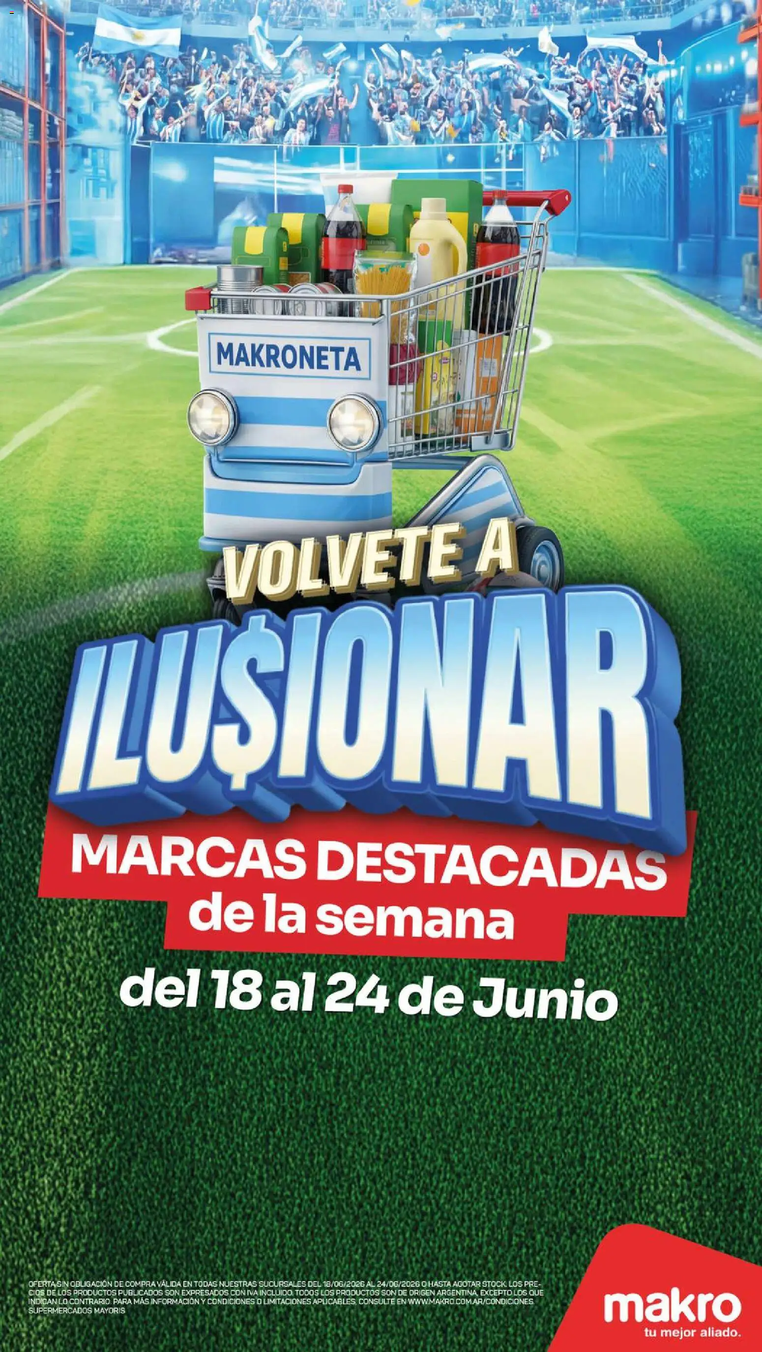 Makro - Ofertas volvete a ilusionar │ válido desde el 18.06.2026 | Página: 1