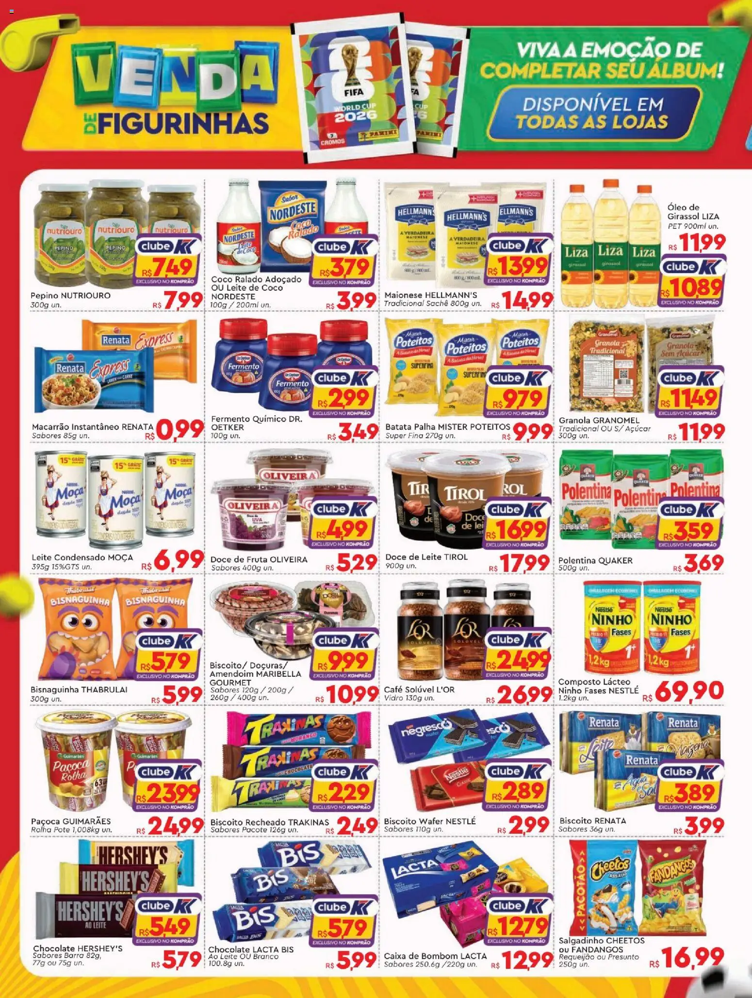 Komprao Atacadista Folheto - válido de 08.06.2026 | Página: 2 | Produtos: Presunto, Granola, Leite condensado, Paçoca