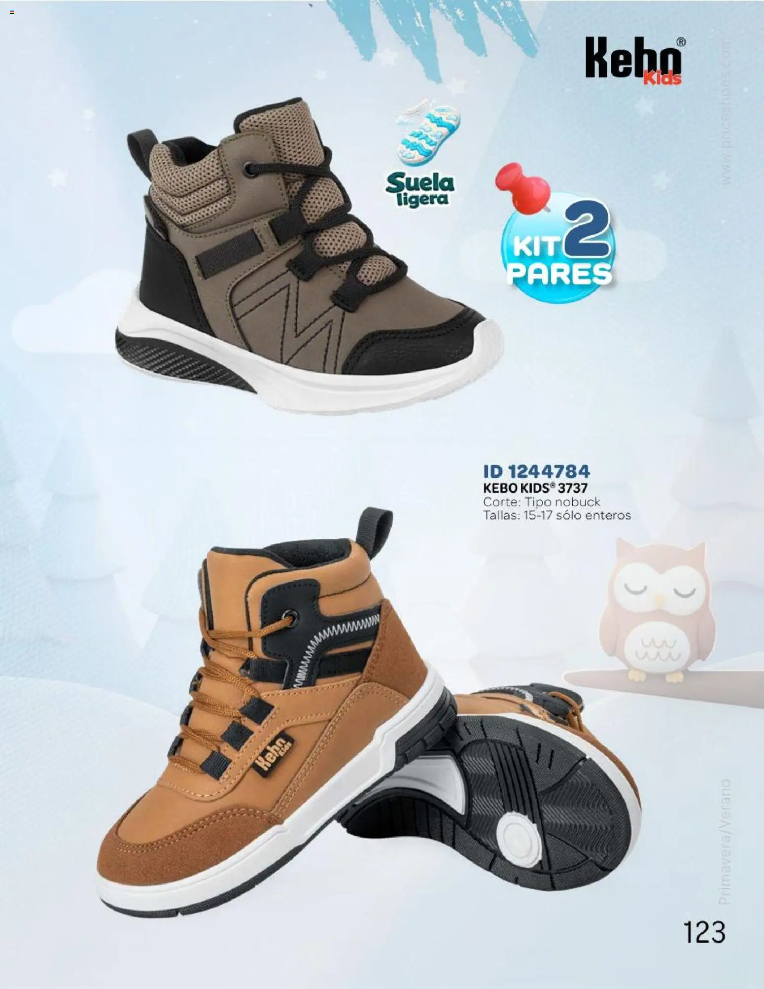 Nuevas ofertas de Price Shoes válidas en toda la República Mexicana desde el 25.04.2026. ¡Encuentra las mejores ofertas en Price Shoes catálogo Kids todo en uno! | Página: 123