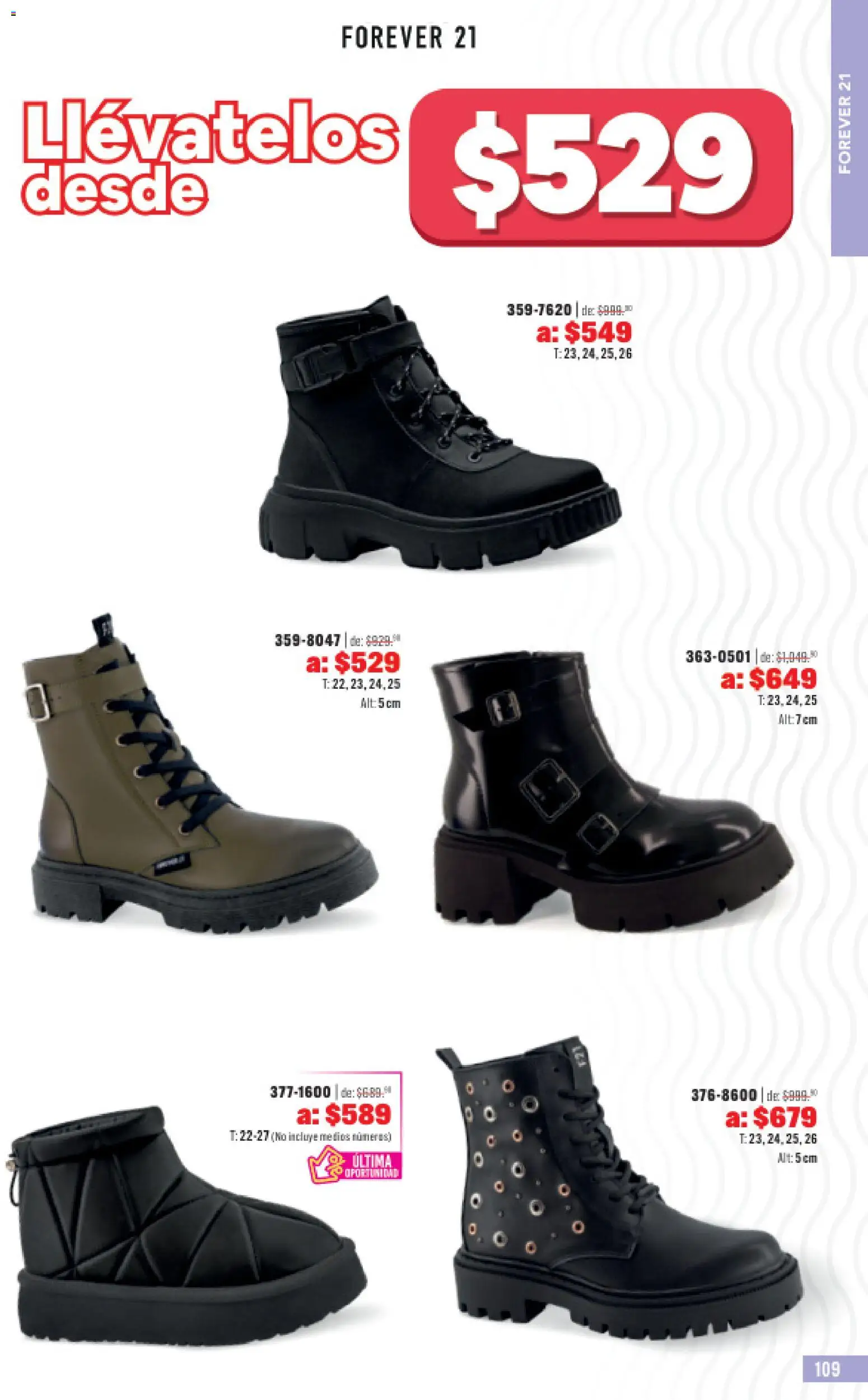 Nuevas ofertas de Andrea válidas en toda la República Mexicana desde el 31.05.2026. ¡Encuentra las mejores ofertas en Andrea catálogo Outlet! | Página: 109