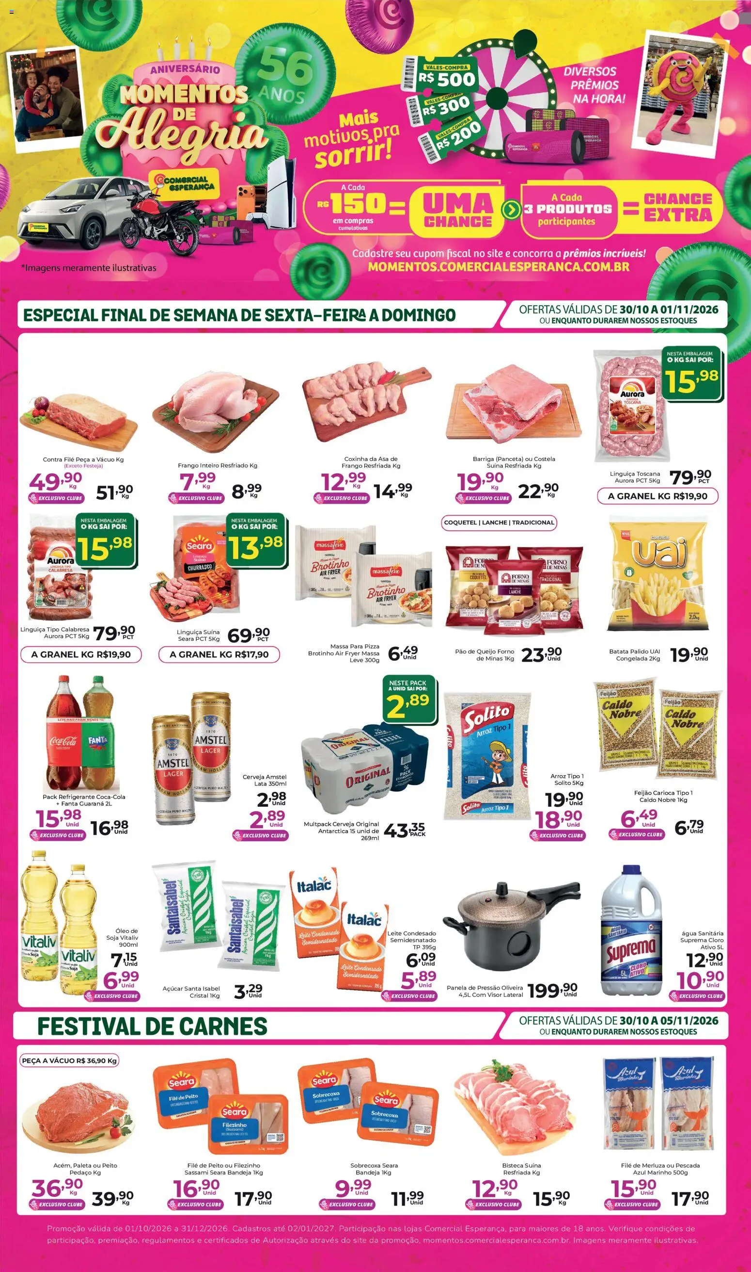 Comercial Esperança Folheto - válido de 30/10/2026 | Página: 1