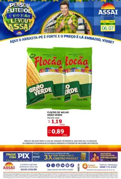 Assaí Atacadista ofertas - PE - Pré-Visualização do folheto da loja Assaí Atacadista, válido de 06.06.2026
