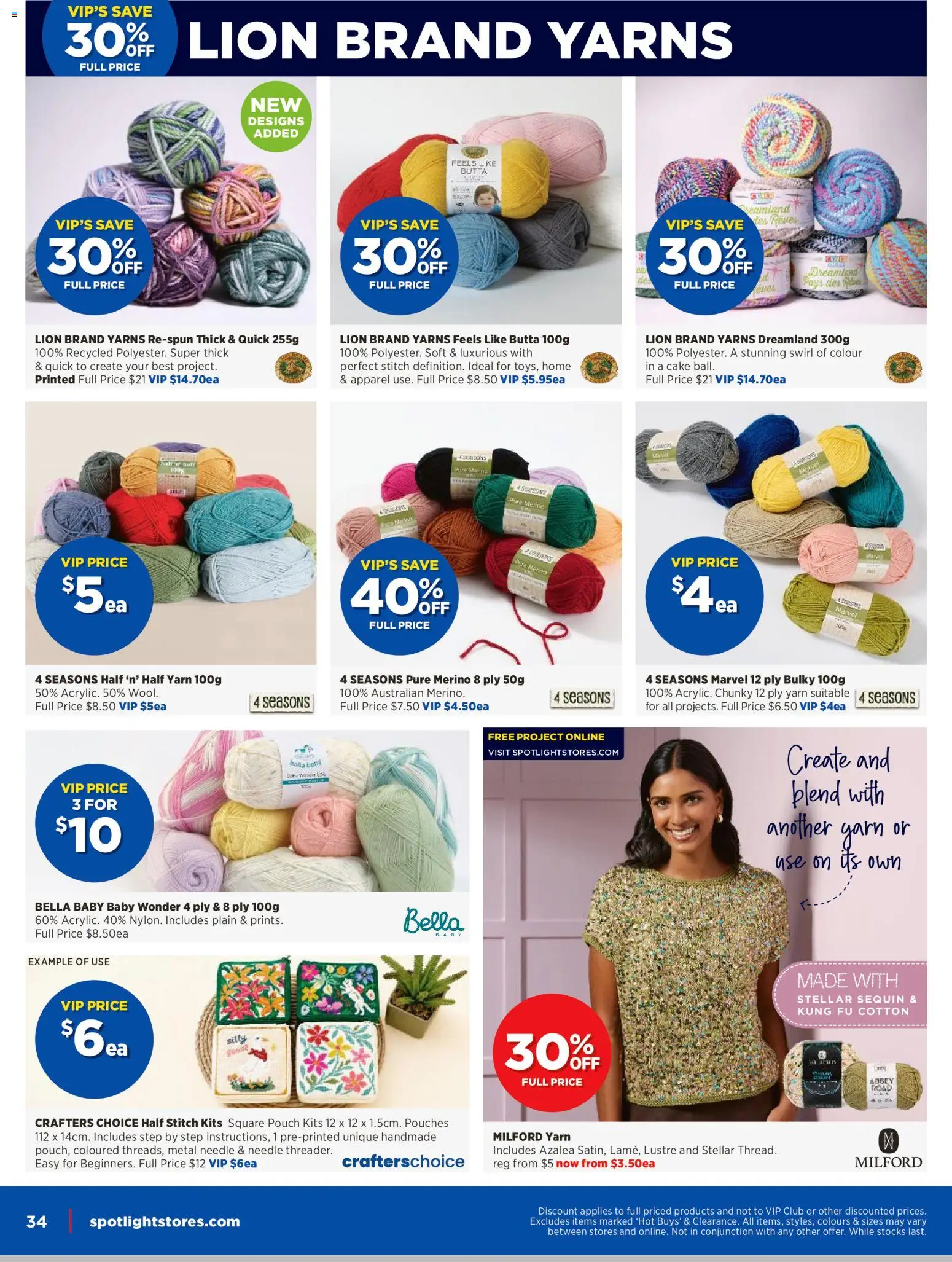 Spotlight catalogue - valid from 02/09/2026 | Page: 34 | Products: Handmade, Kits, Cake, Goose
