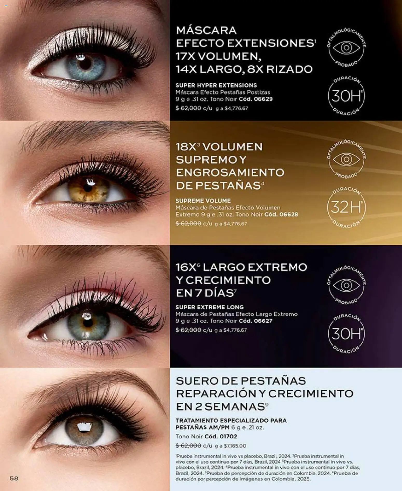 L'Bel revista - valida desde el 04.05.2026 | Página: 62 | Productos: Máscara, Pestañas postizas