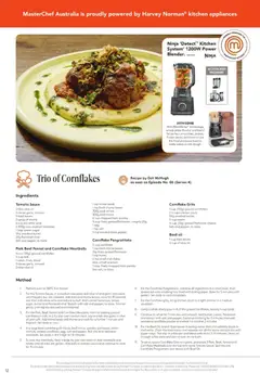 Preview of Harvey Norman Small Appliance – Proudly Powering the MasterChef Kitchen - valid from 06/07/2026 | Page: 12 | Products: Light, Olive oil, Sauce, Pepper