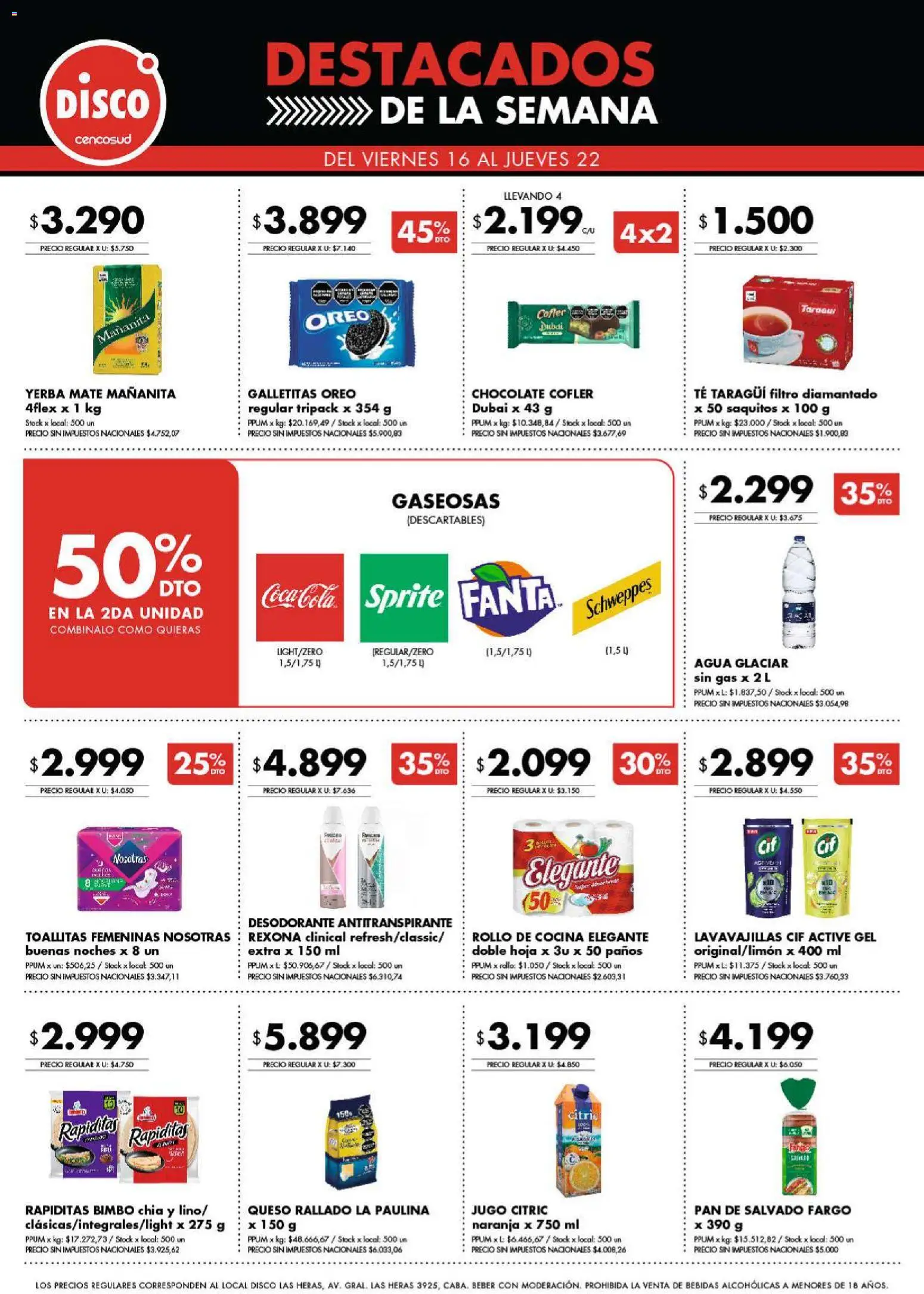Disco - Ofertas │ válido desde el 16/10/2026 | Página: 1