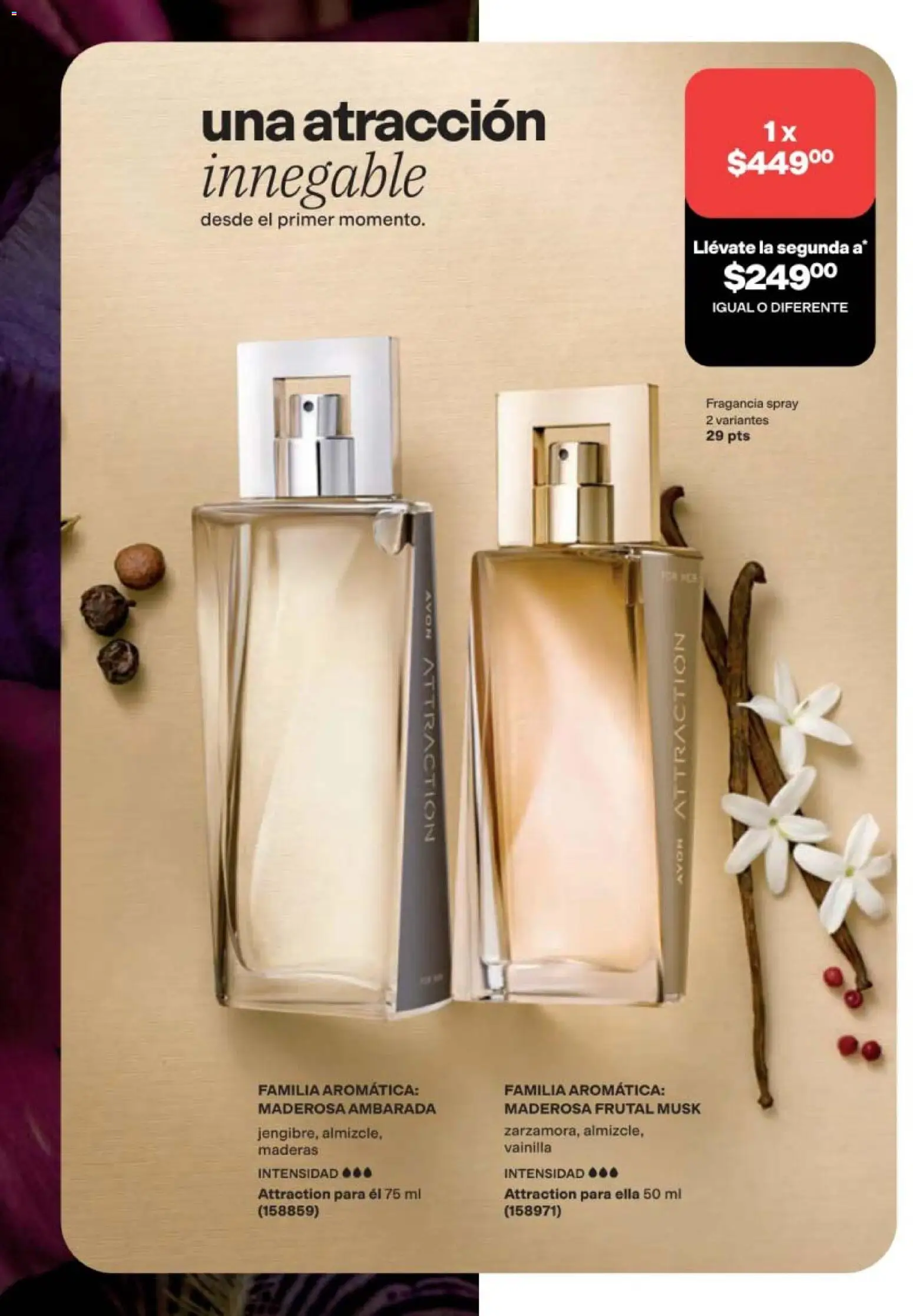 Nuevas ofertas de AVON válidas en toda la República Mexicana desde el 11/09/2026. ¡Encuentra las mejores ofertas en AVON campaña 14 2026! | Página: 87 | Productos: Vainilla, Fragancia