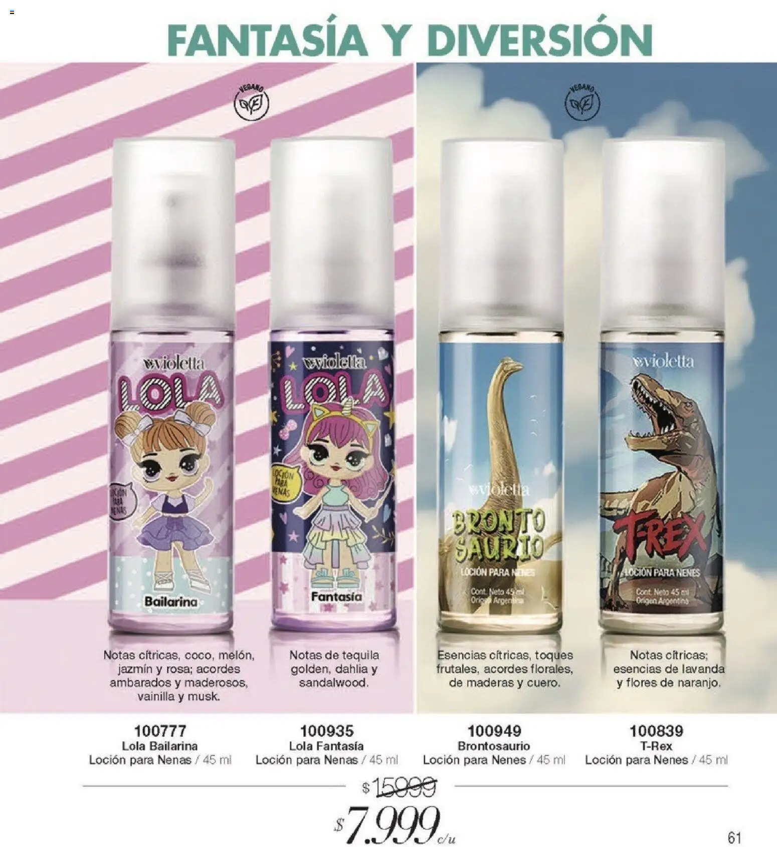 Violetta - Violetta Cosméticos │ válido desde el 09.03.2026 | Página: 340 | Productos: Loción, Esencias