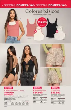 Leonisa catálogo C08/2026 -  Vista previa de la revista de la tienda Leonisa valido desde el 15.05.2026 | Página: 156 | Productos: Té, Body, Short, Camiseta