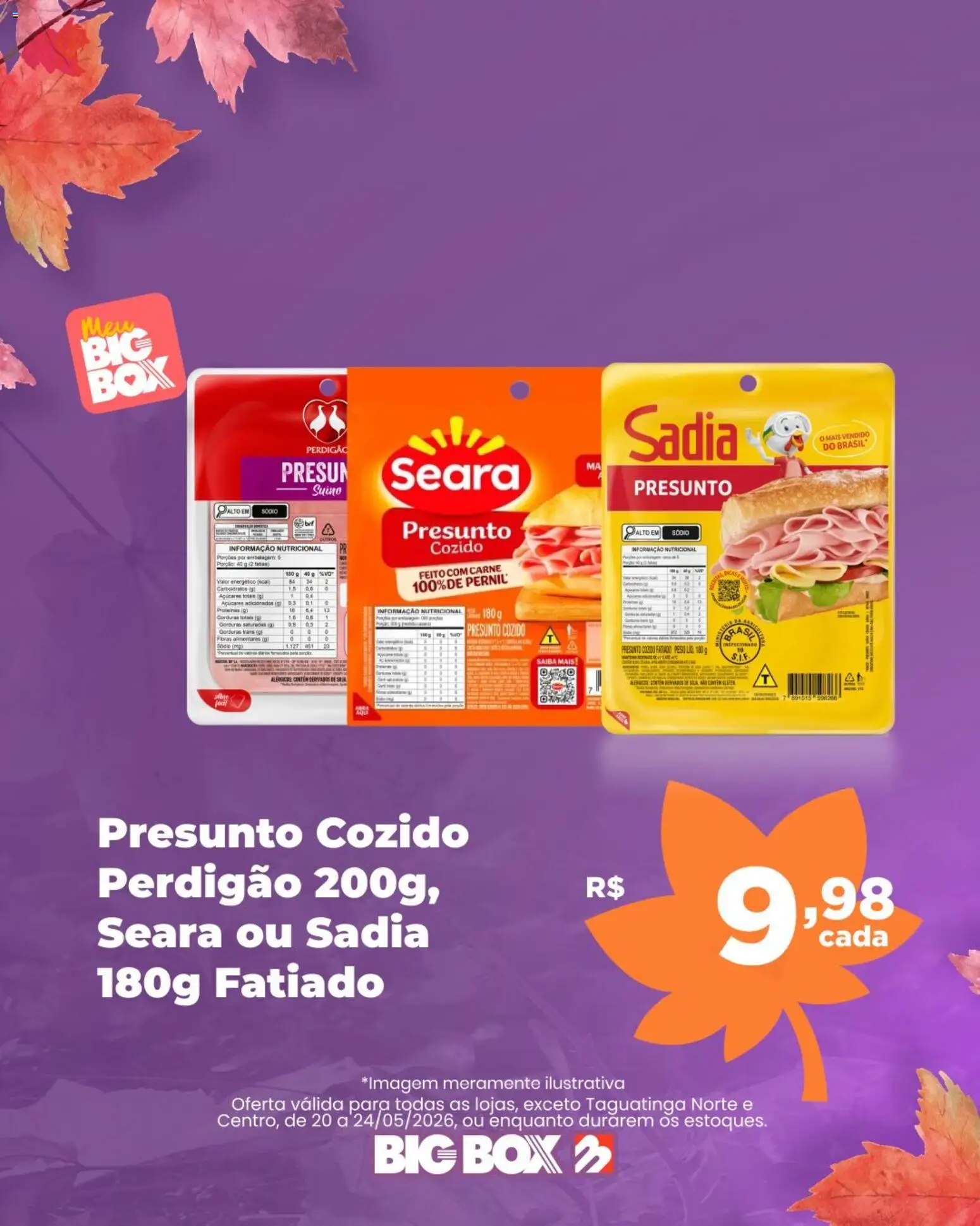 Big Box Folheto - válido de 20.05.2026 | Página: 6 | Produtos: Energético, Pernil, Carne, Soja