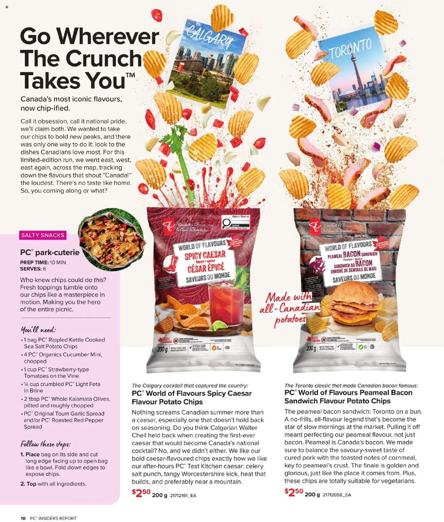 Loblaws flyer valid from 14.05.2026 | Page: 18 | Products: PC, Potatoes, Bag, Kettle