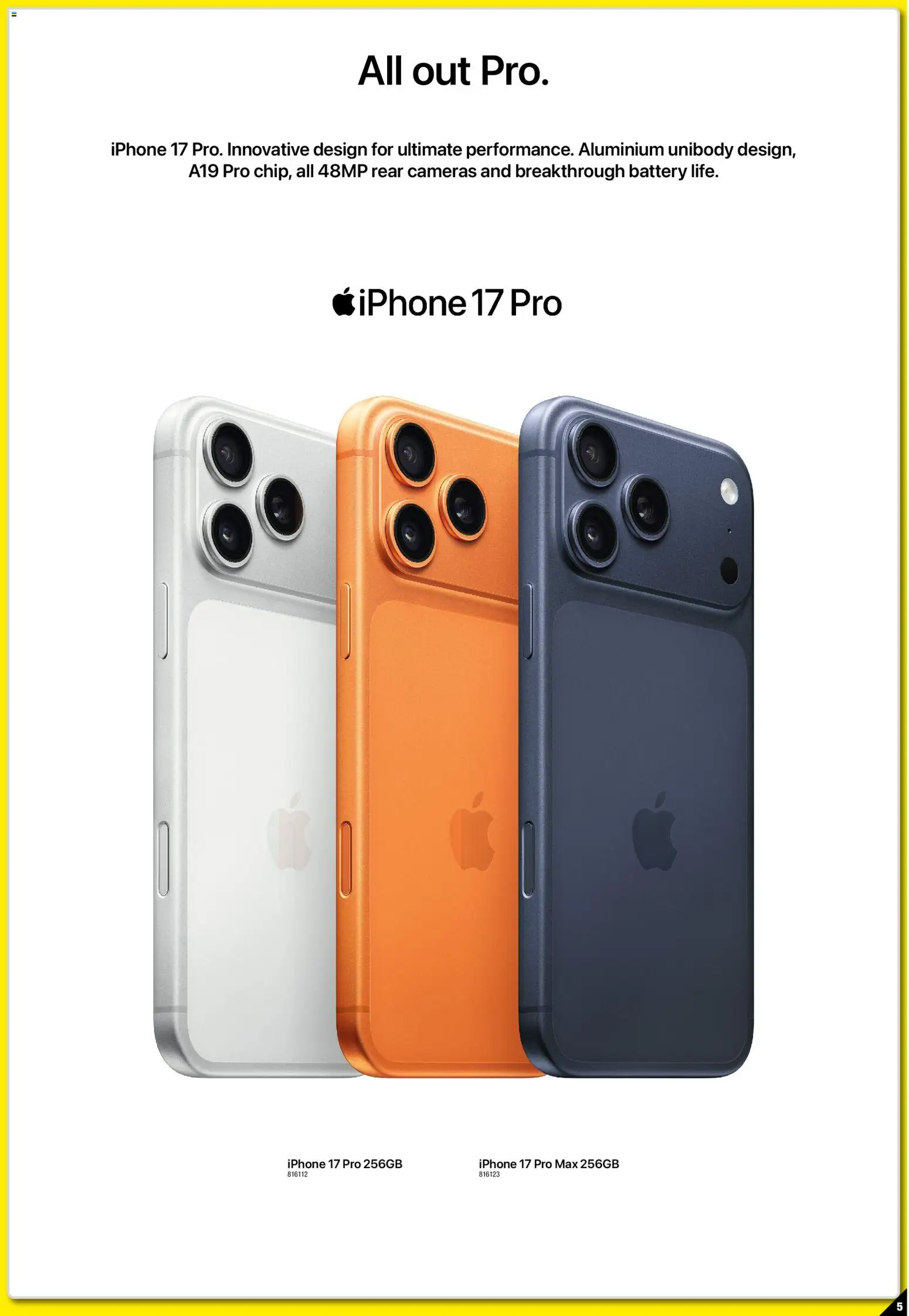 JB Hi-Fi catalogue - valid from 12/09/2026 | Page: 5 | Products: Battery, Iphone