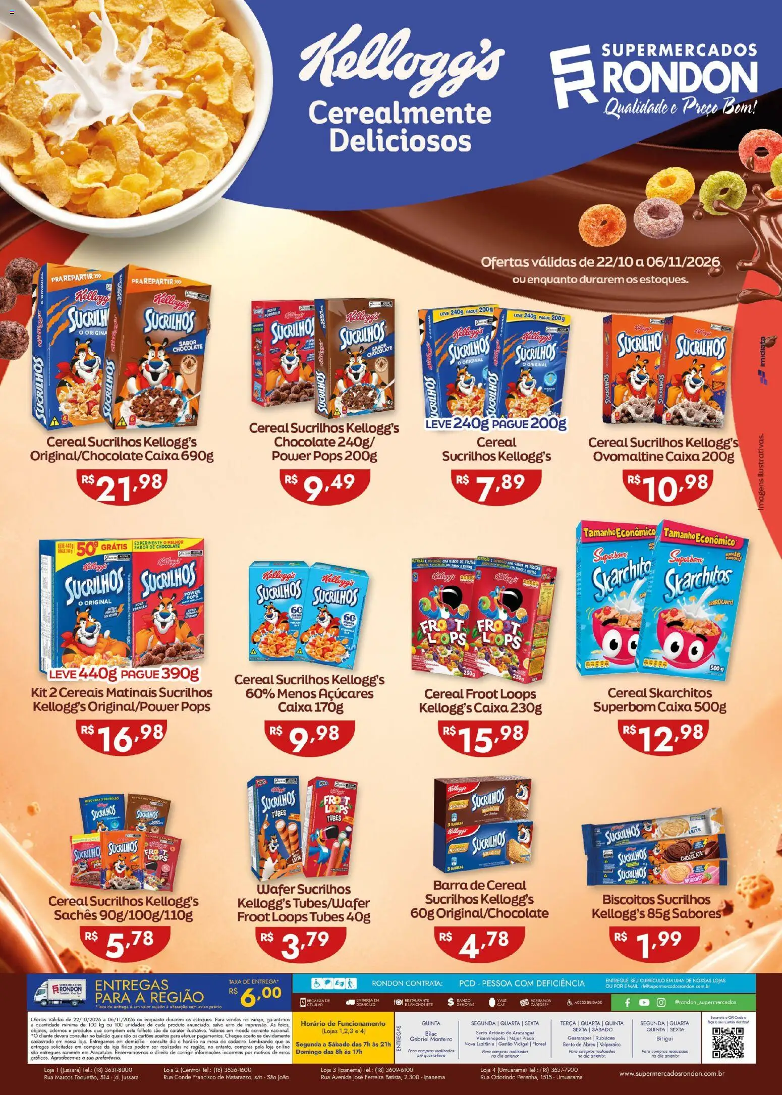 Supermercados Rondon Folheto - válido de 22/10/2026 | Página: 2