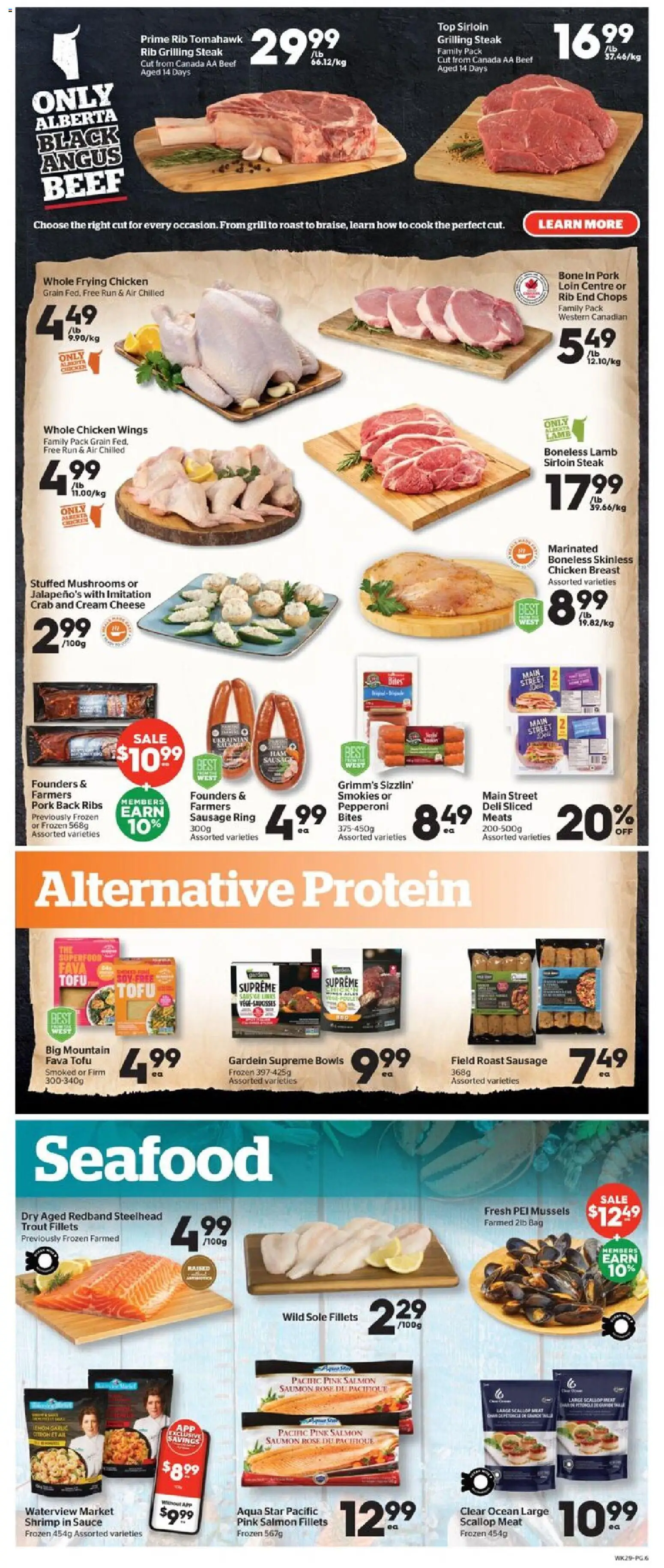 Calgary Co-op flyer valid from 21.05.2026 | Page: 6 | Products: Beef, Bag, Grill, Cheese