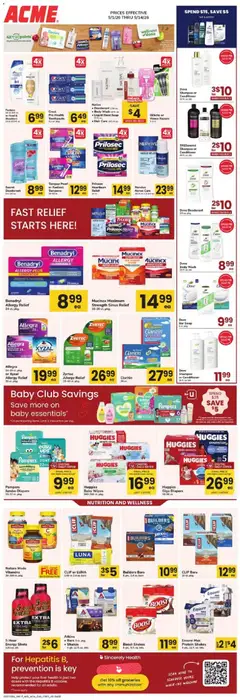 Preview of Acme weekly ads valid from 01.05.2026