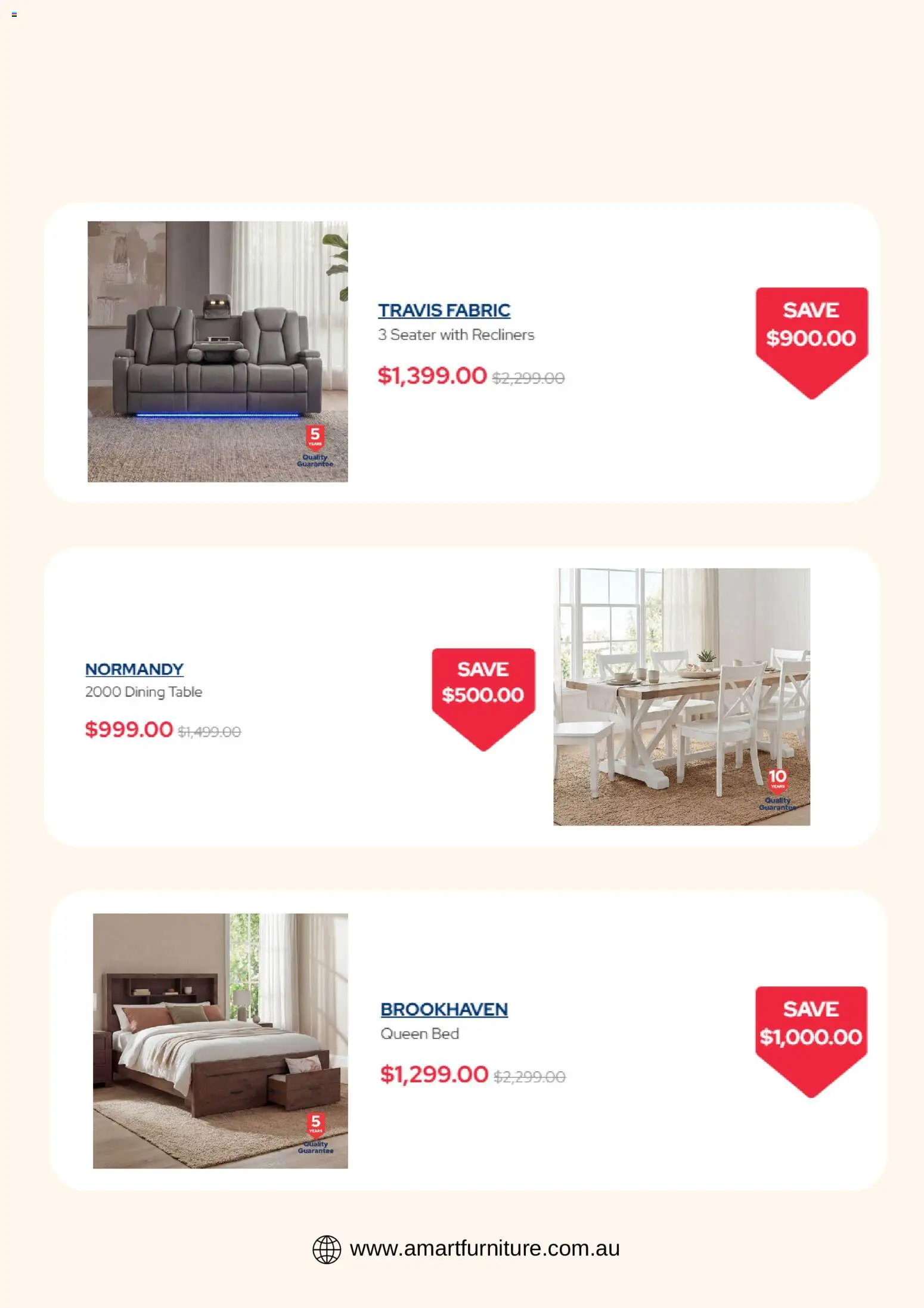 Amart Furniture catalogue - valid from 10/07/2026 | Page: 3