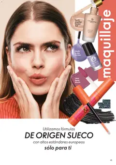 Oriflame Ofertas  válido desde el 18.04.2026 | Página: 45 | Productos: Maquillaje, Máscara, Esmalte de uñas, Labial