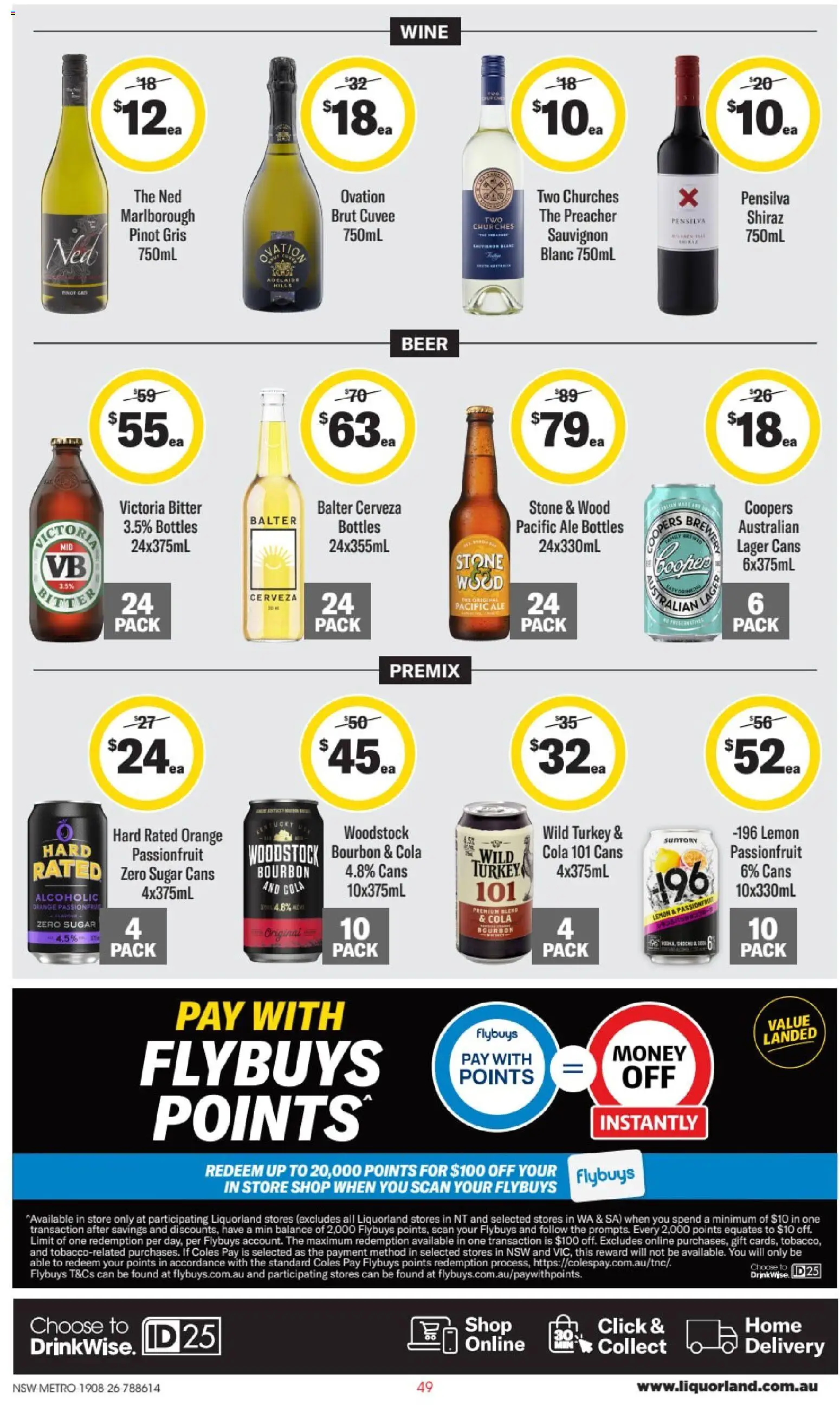 Liquorland catalogue - valid from 19/08/2026 | Page: 2 | Products: Wine, Passionfruit, Wood, Turkey