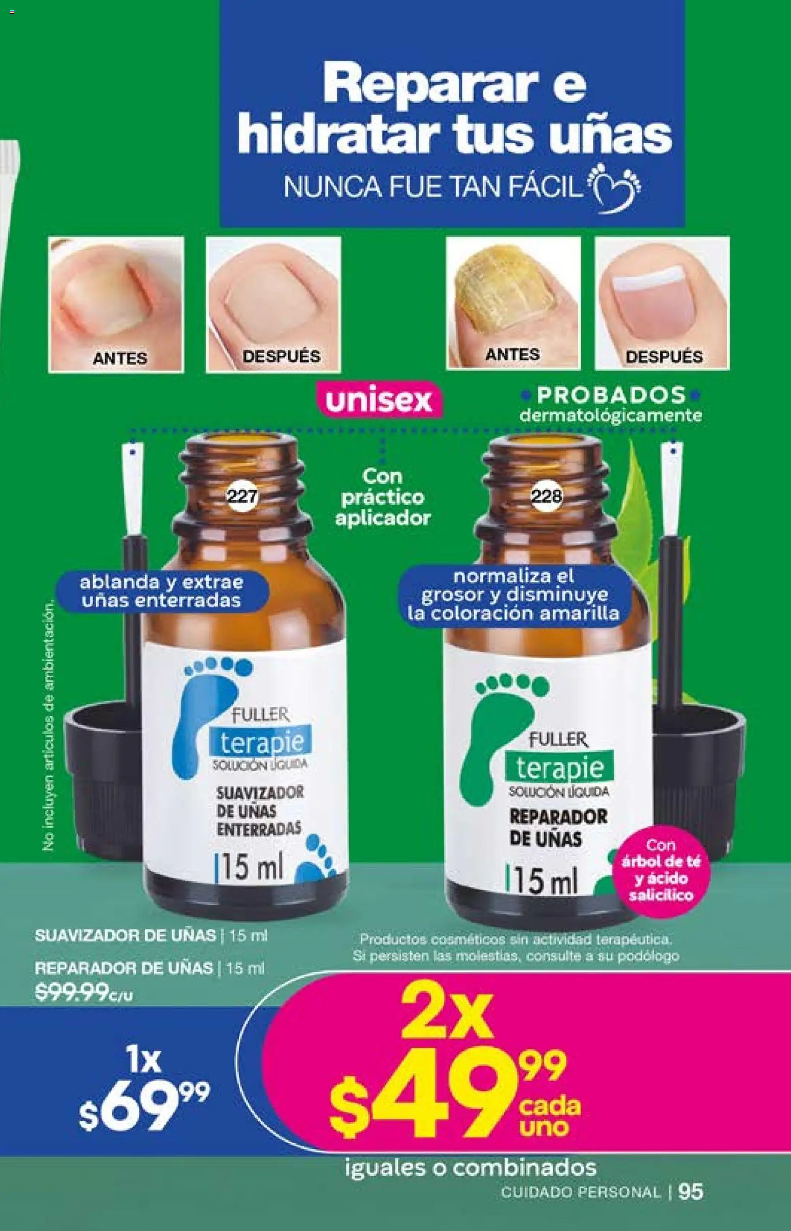 Nuevas ofertas de Fuller válidas en toda la República Mexicana desde el 01.04.2026. ¡Encuentra las mejores ofertas en Fuller campaña 26 2026! | Página: 95 | Productos: Té