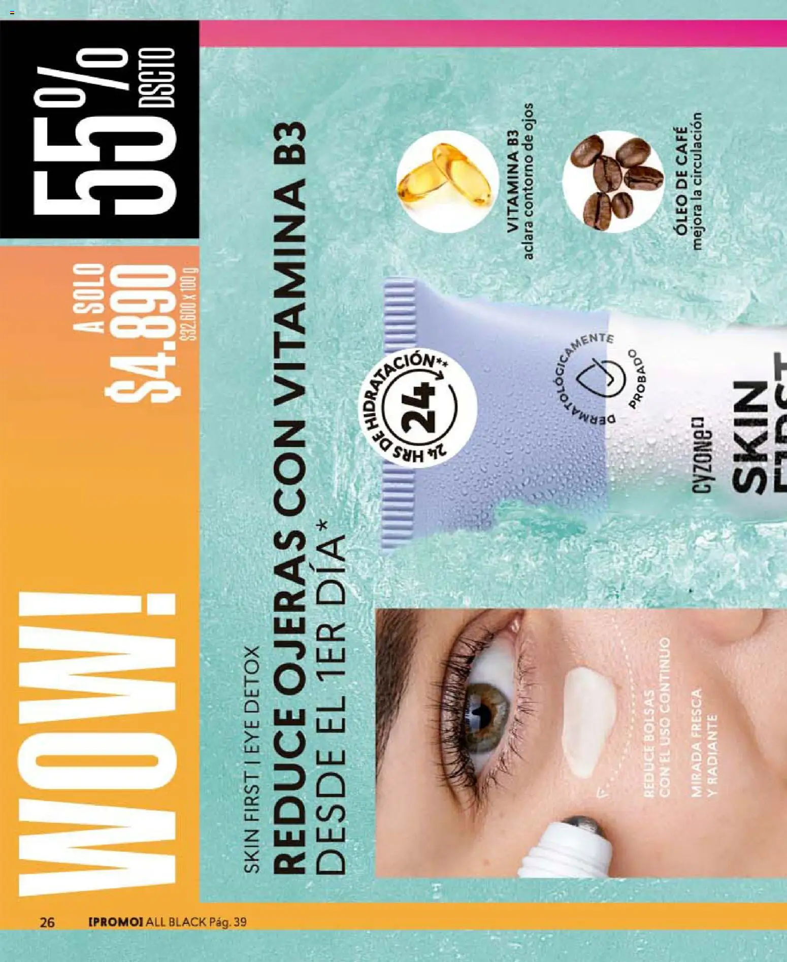 Catálogo CyZone Campaña 10 │ válido desde el 01.06.2026 | Página: 26 | Productos: Contorno, Café, Contorno de ojos