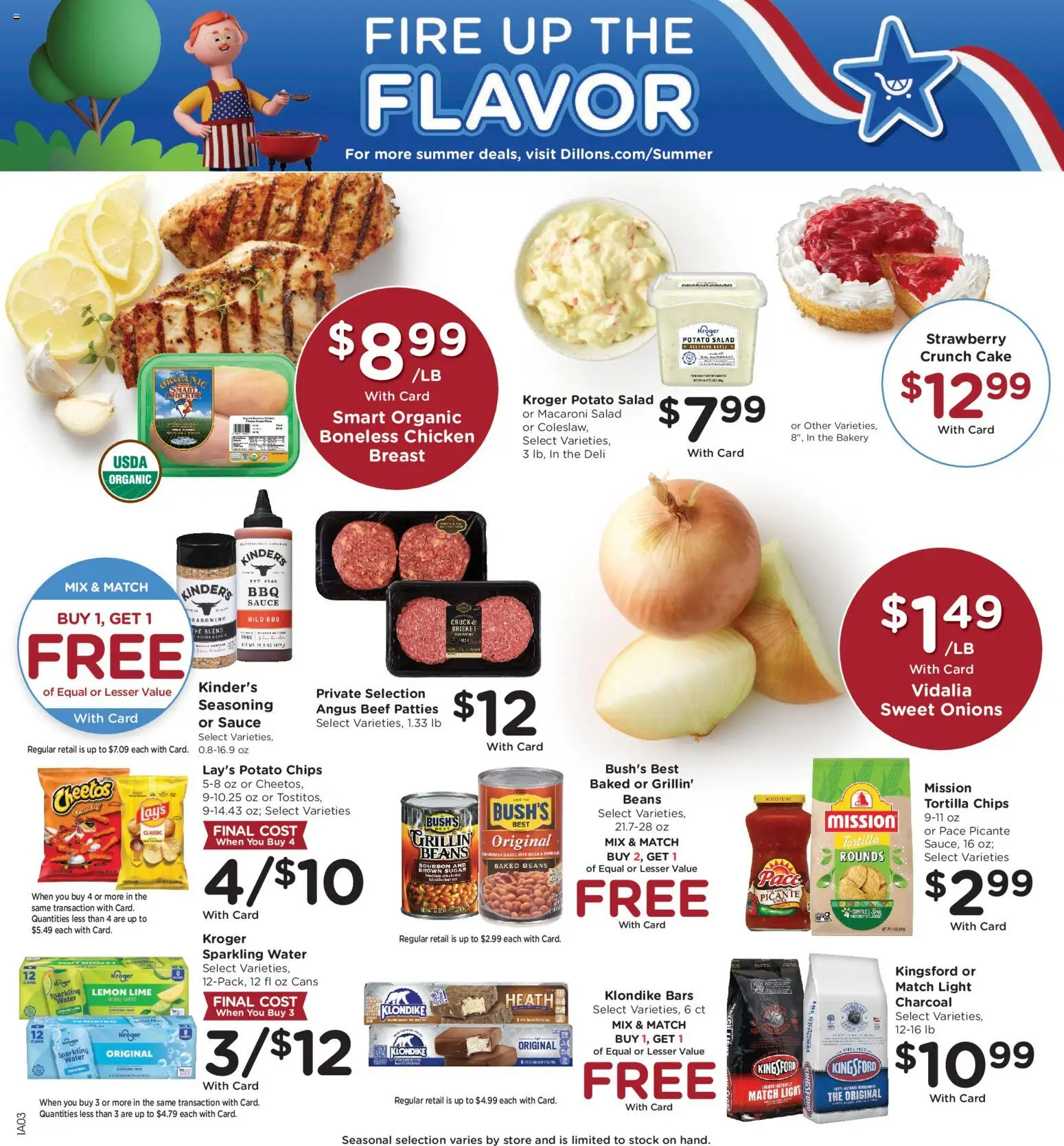 Dillons Weekly Ad - valid from 06/24/2026 | Page: 5 | Products: Chips, Salad, Lemon, Lime