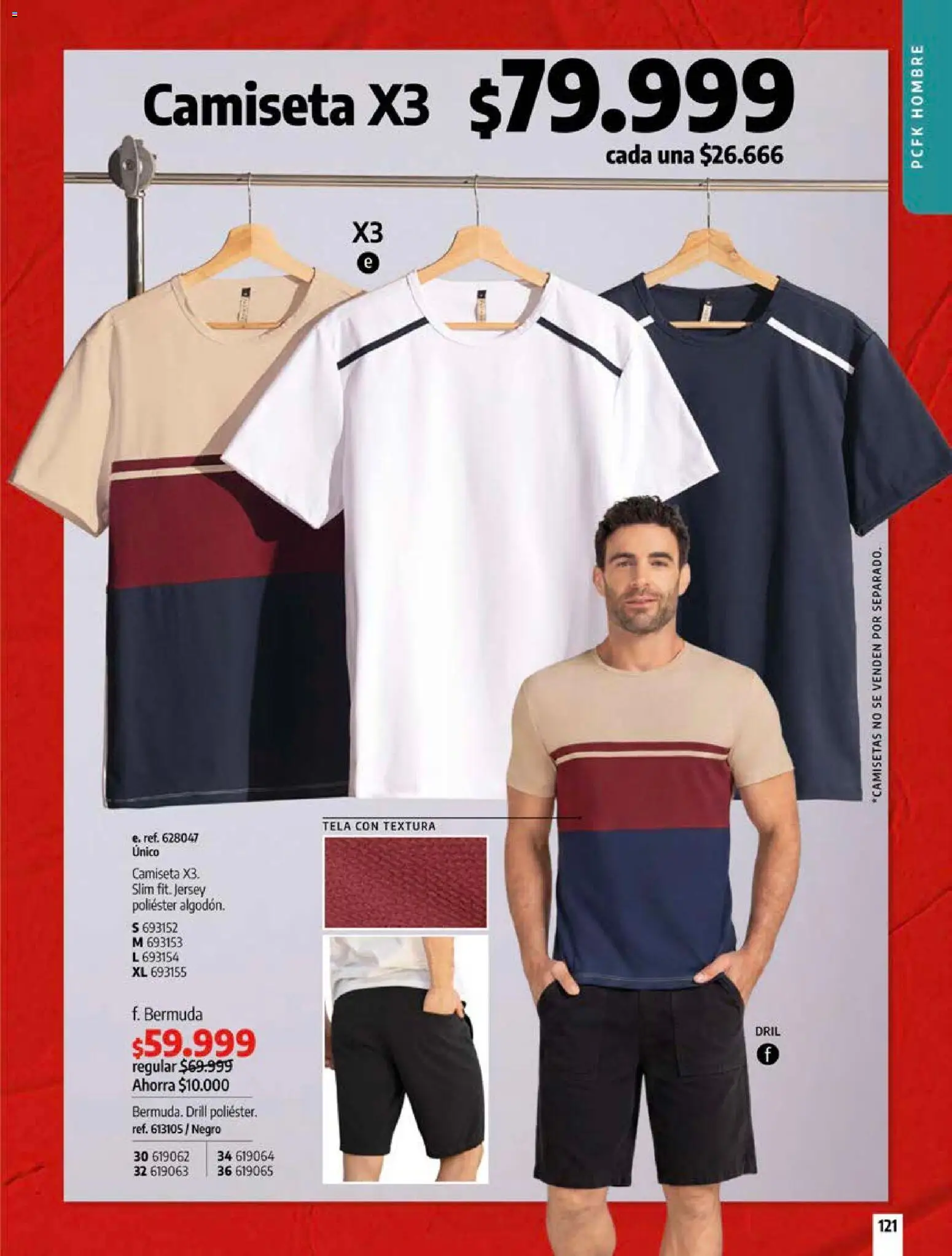 Pacifika revista - valida desde el 20.05.2026 | Página: 122 | Productos: Bermuda, Camiseta