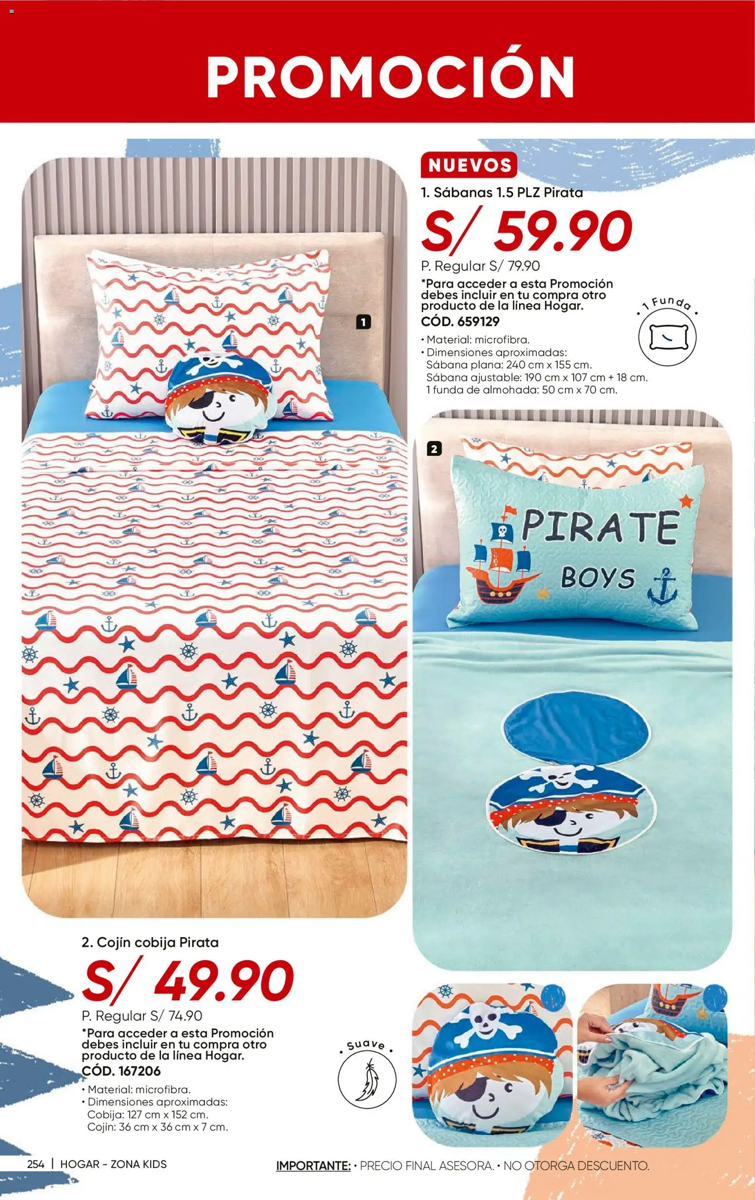 Catálogo Azzorti válido desde 18.05.2026 | Página: 256 | Productos: Almohada