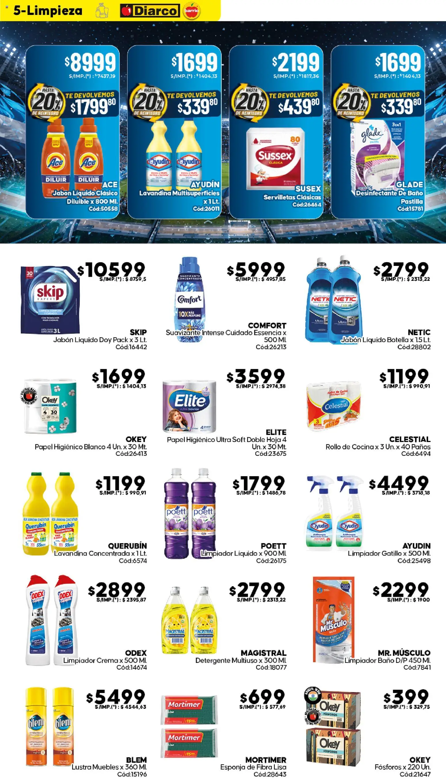 Diarco - Ofertas Diarco Barrio │ válido desde el 22/06/2026 | Página: 5