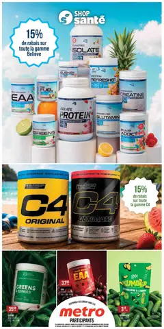 Preview of Metro weekly flyer / circulaire from shop Metro valid from Jul 9, 2026 | Page: 17 | Products: Powder