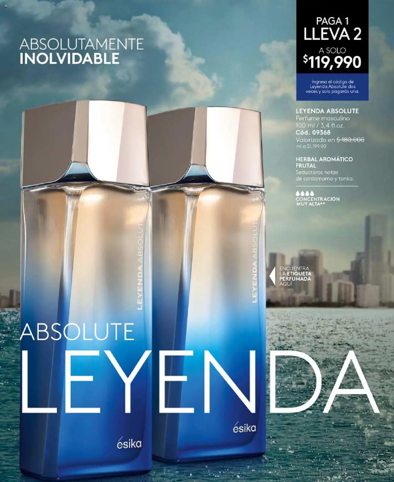 Ésika revista - valida desde el 07/08/2026 | Página: 160 | Productos: Cardamomo, Perfume