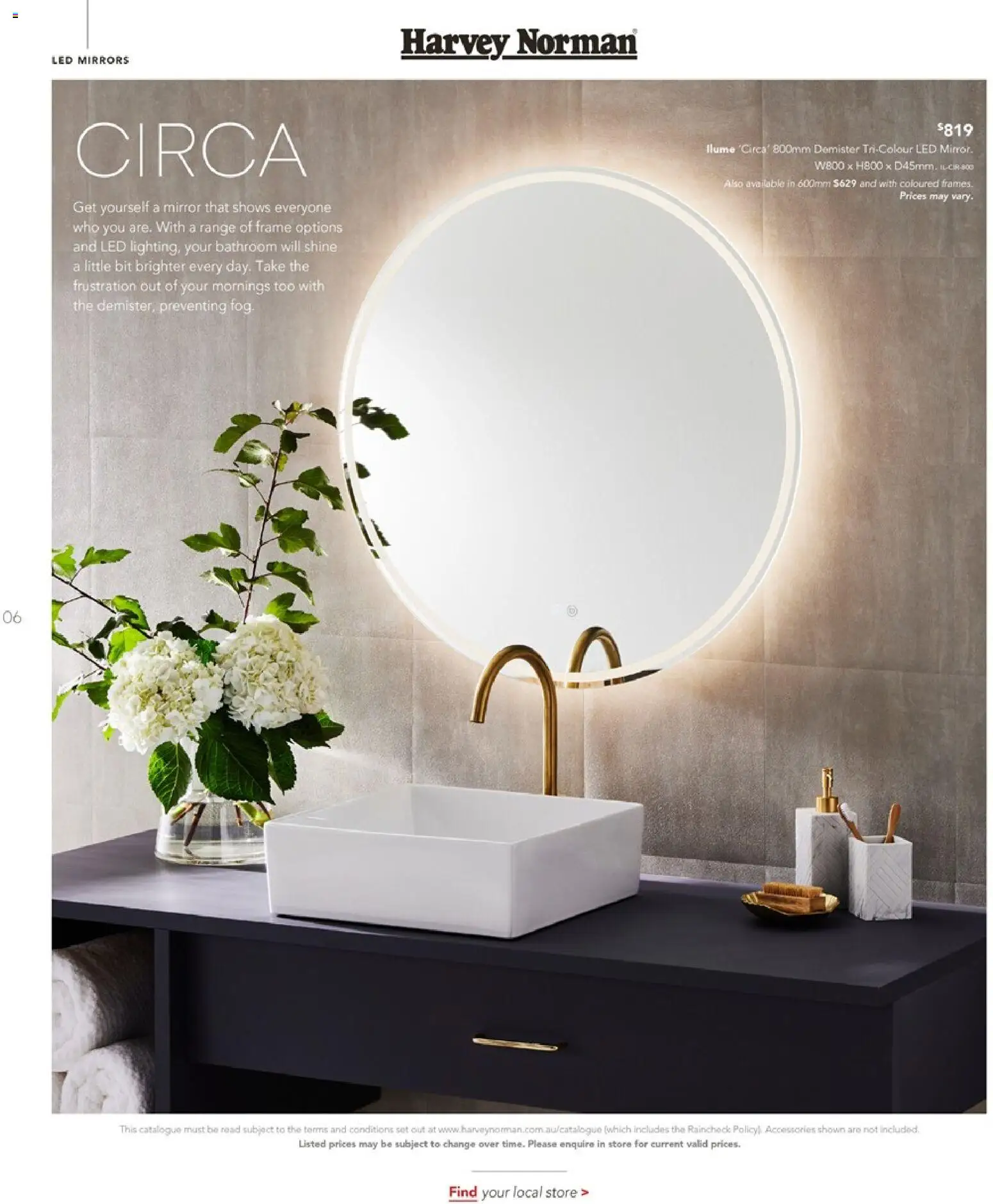 Harvey Norman catalogue - valid from 05.02.2026 | Page: 6 | Products: Mirror, Accessories, Bathroom