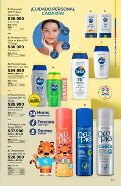 Leonisa catálogo aniversario leonisa -  Vista previa de la revista de la tienda Leonisa valido desde el 25/06/2026 | Página: 13 | Productos: Crema, Bloqueador, Protector solar, Antitranspirante