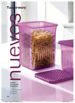 Vista previa de Tupperware catálogo, nuevo folleto de la tienda, válido en México a partir del 18.05.2026 | Página: 40 | Productos: Despensa