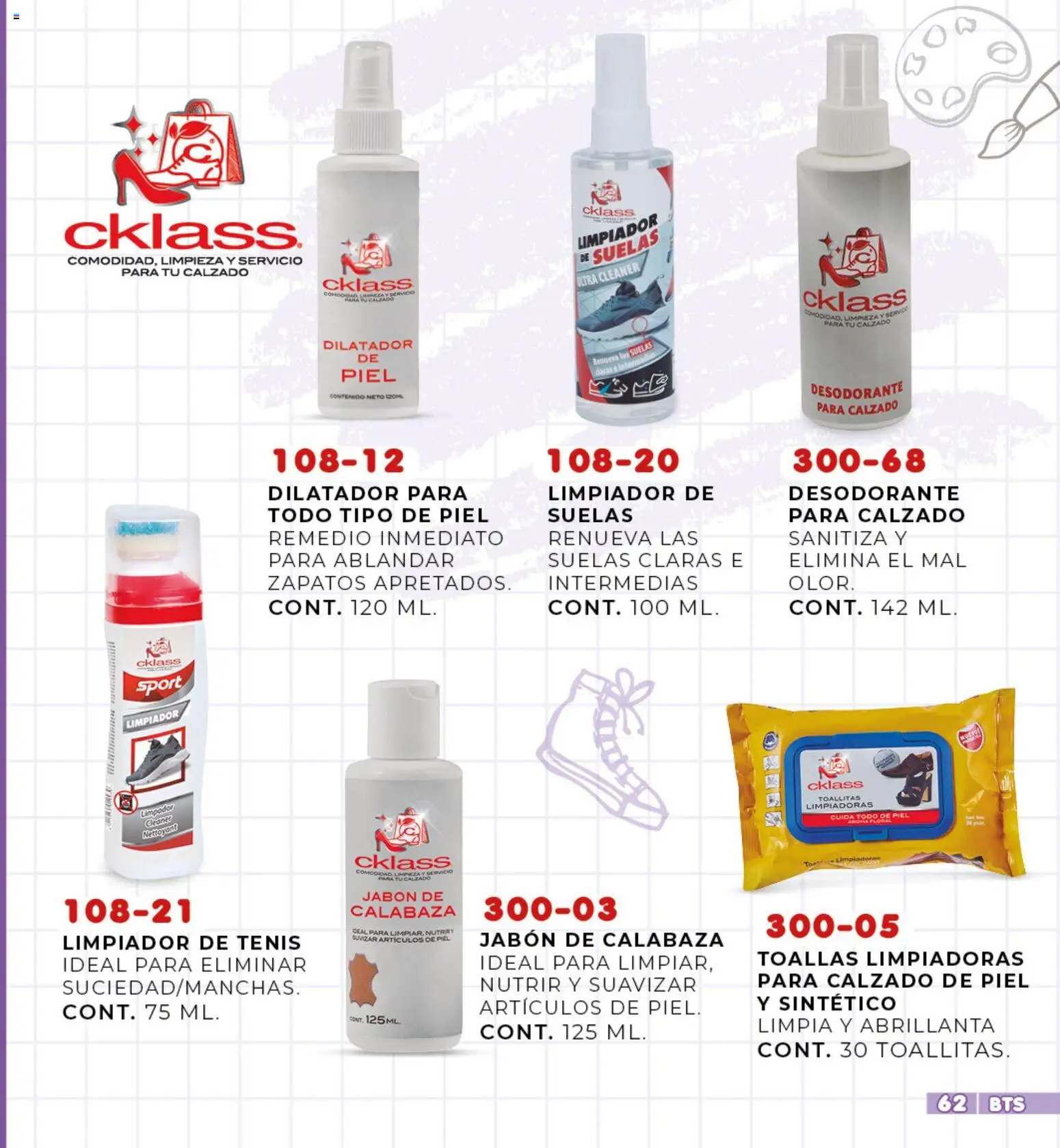 Nuevas ofertas de Cklass válidas en toda la República Mexicana desde el 09.06.2026. ¡Encuentra las mejores ofertas en Cklass catálogo Escolar! | Página: 63 | Productos: Desodorante, Tenis, Zapatos, Limpiador