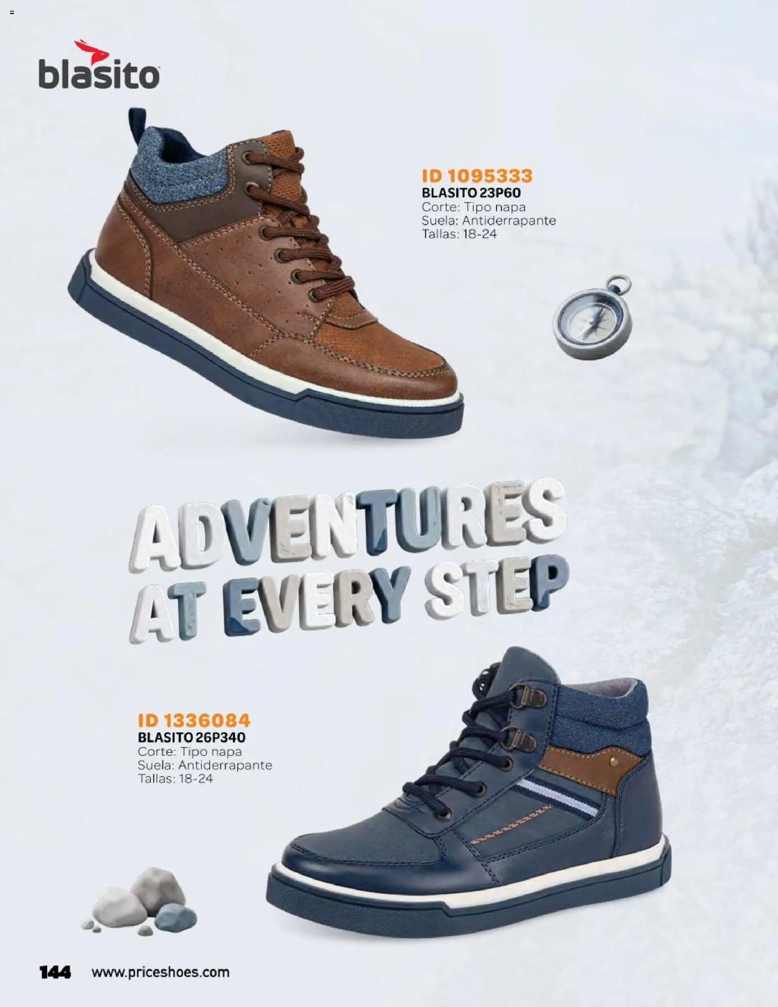 Nuevas ofertas de Price Shoes válidas en toda la República Mexicana desde el 21/10/2026. ¡Encuentra las mejores ofertas en Price Shoes catálogo Kids! | Página: 144