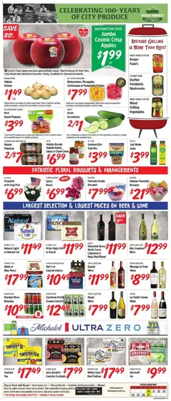 Preview of Rouses weekly ads valid from 20.05.2026 | Page: 8 | Products: Juice, Tea, Potatoes, Bag