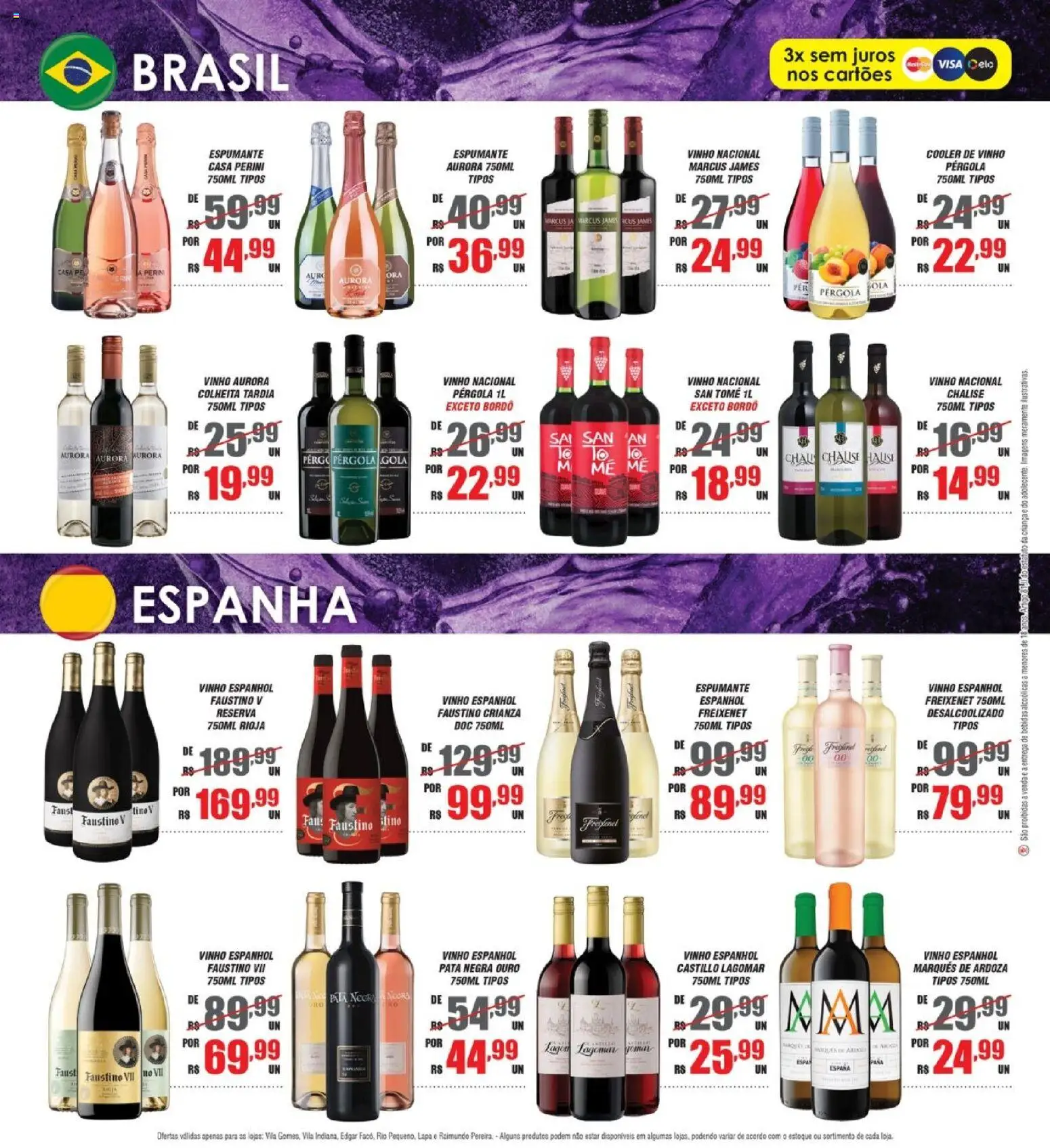 Violeta Supermercados Folheto - válido de 18/07/2026 | Página: 6 | Produtos: Cooler, Espumante, Vinho