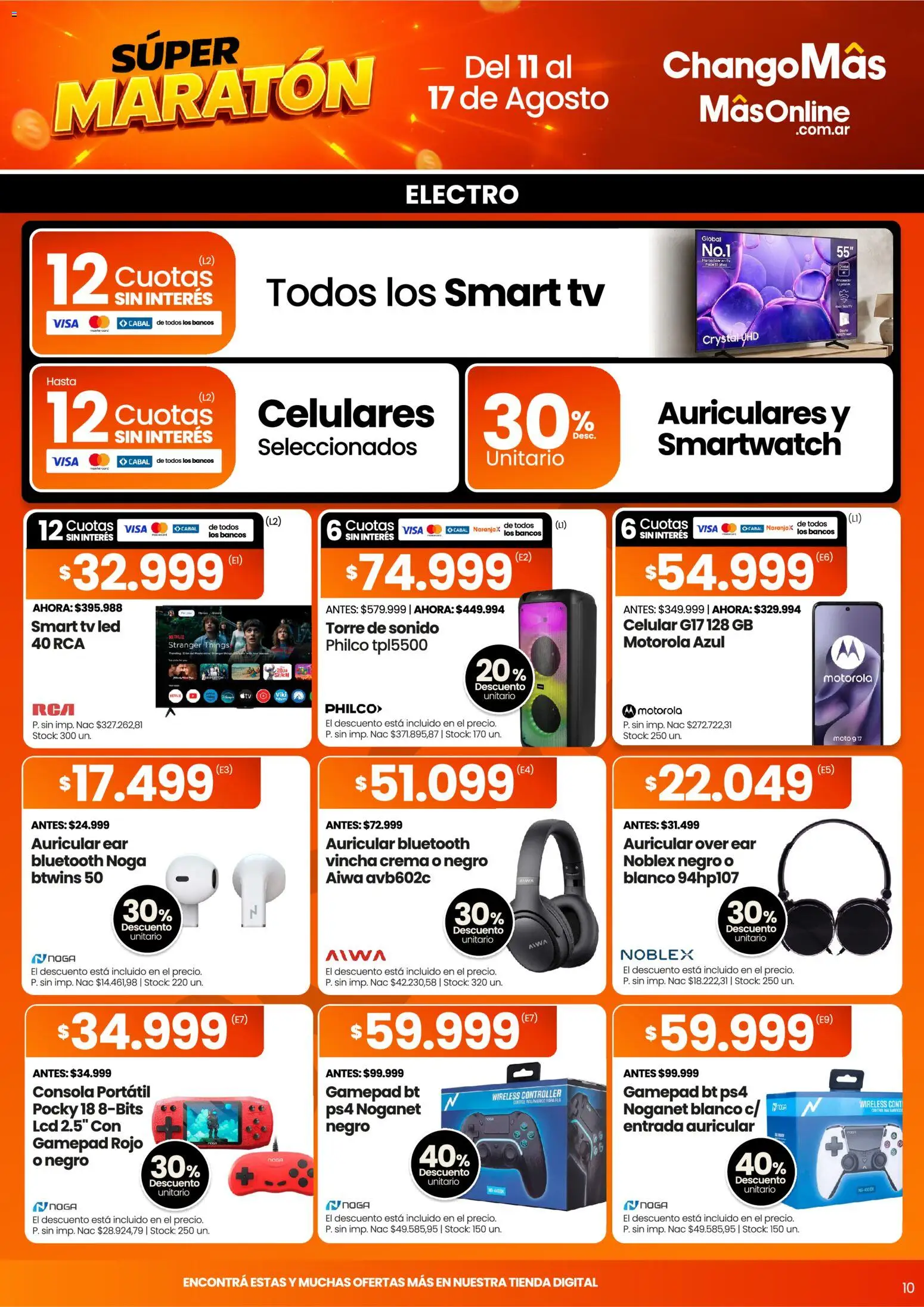 Changomas ofertas │ válido desde el 11/08/2026 | Página: 10