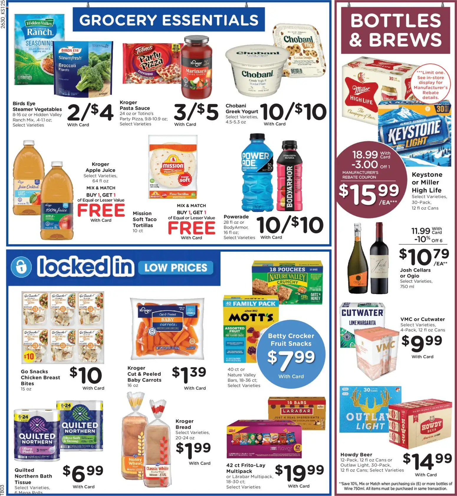 King Soopers Weekly Ad - valid from 08/26/2026 | Page: 7 | Products: Apple juice, Champagne, Bread, Salad