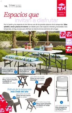 Vista previa Sodimac - Catálogo Aire Libre válido desde el 14/09/2026 | Página: 14 | Productos: Sillón, Mesa, Chocolate, Maletin