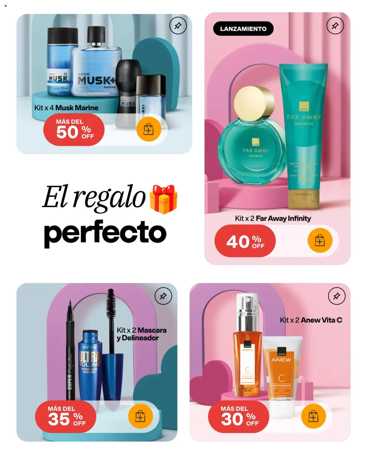 Avon revista - valida desde el 03/08/2026 | Página: 4 | Productos: Crema, Máscara, Delineador