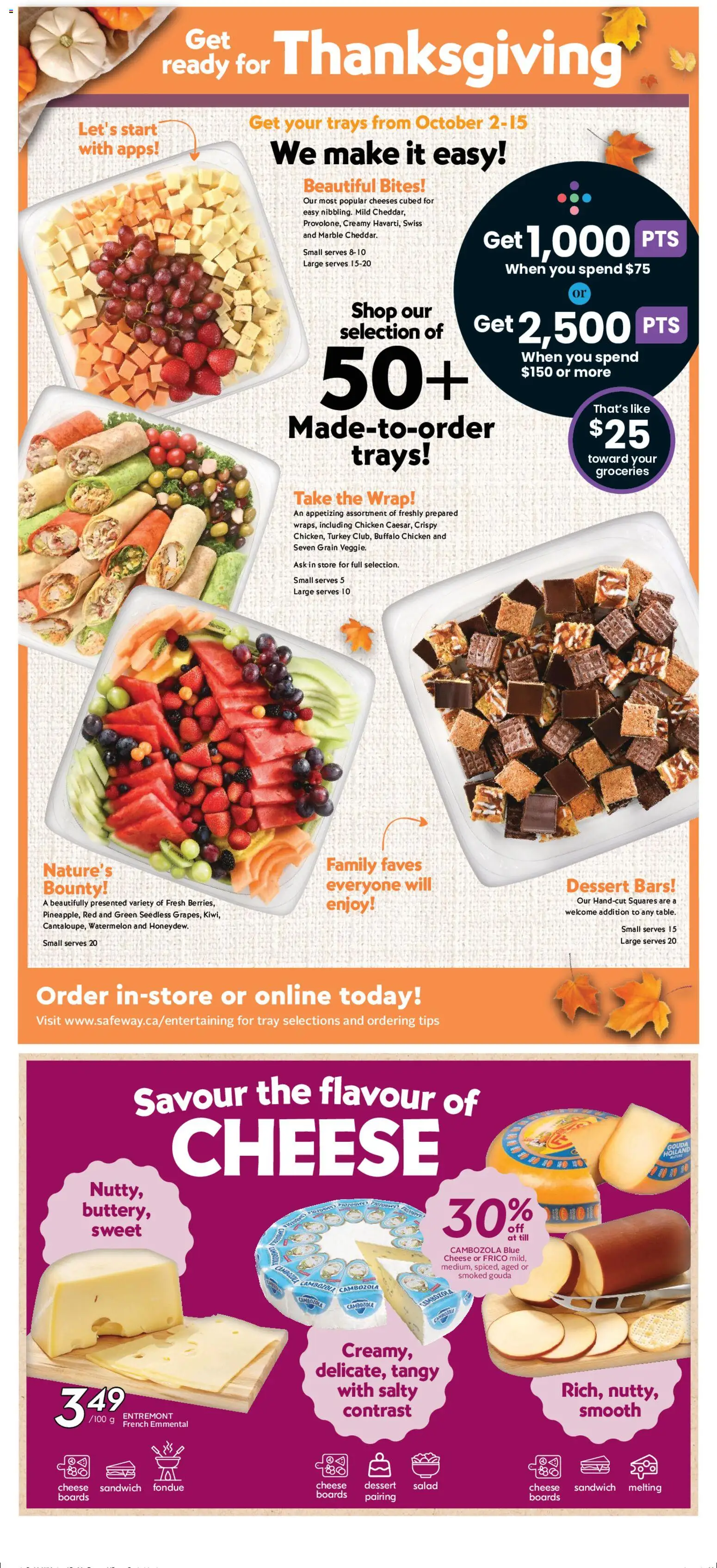 Safeway flyer valid from Oct 8, 2026 | Page: 17