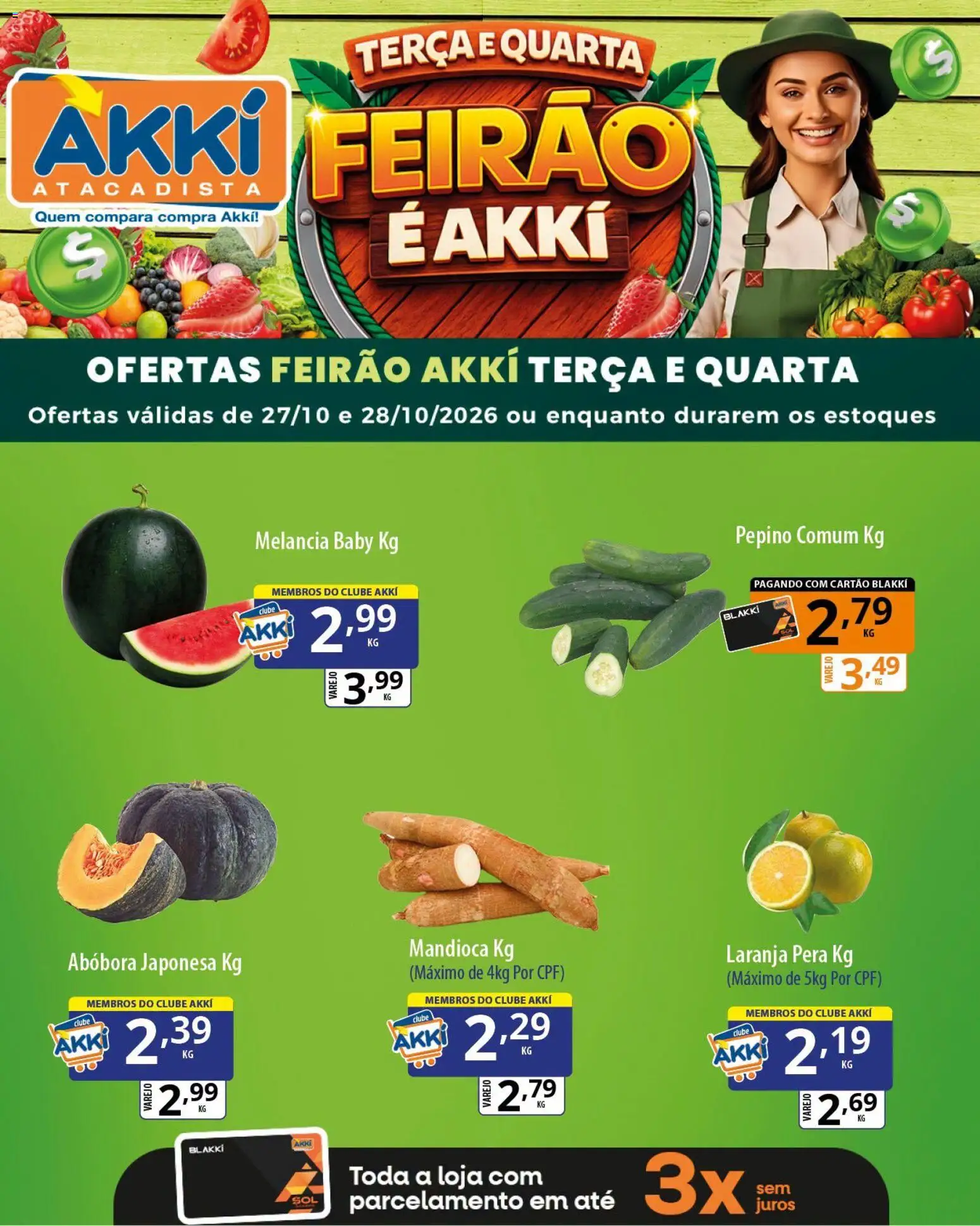 Akki Atacadista Folheto - válido de 27/10/2026 | Página: 3