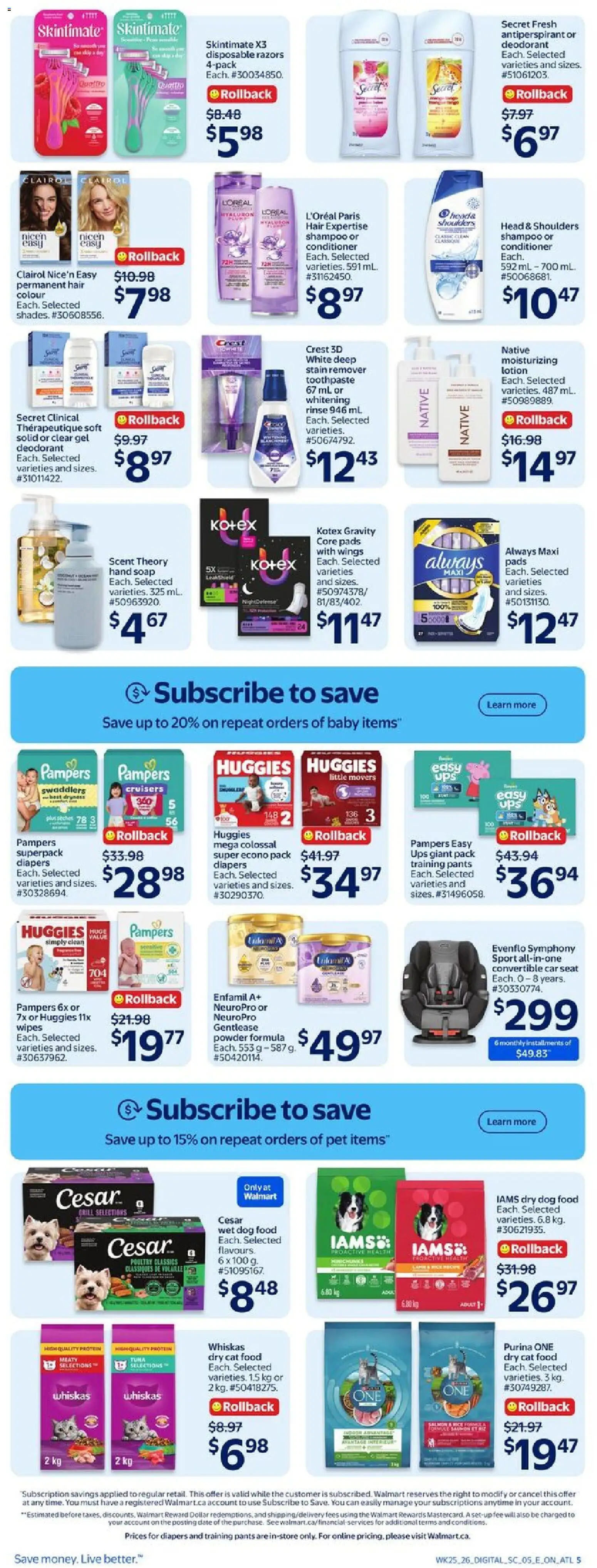 Walmart flyer valid from Jul 16, 2026 | Page: 7