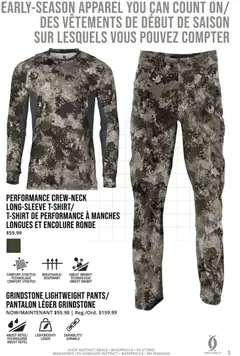 Preview of Cabelas weekly flyer / circulaire - Instinct from shop Cabelas valid from Sep 24, 2026 | Page: 3 | Products: Tshirt