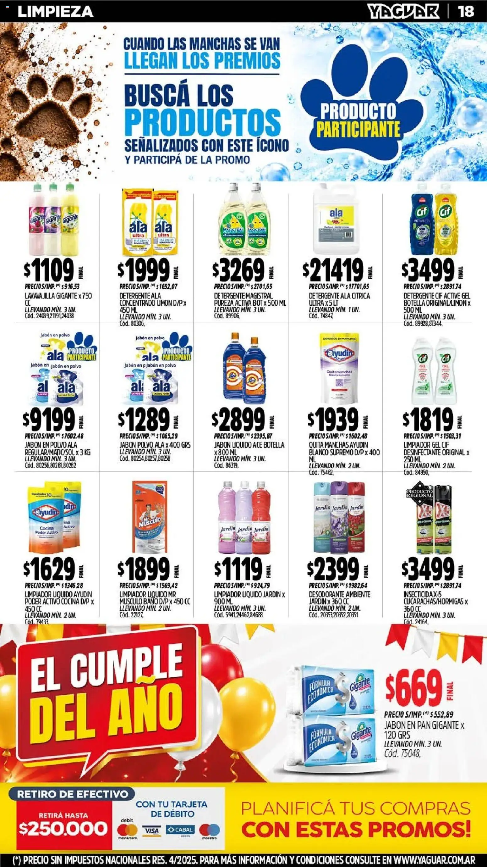 Yaguar - Oferta Semanal Salta │ válido desde el 12/10/2026 | Página: 21