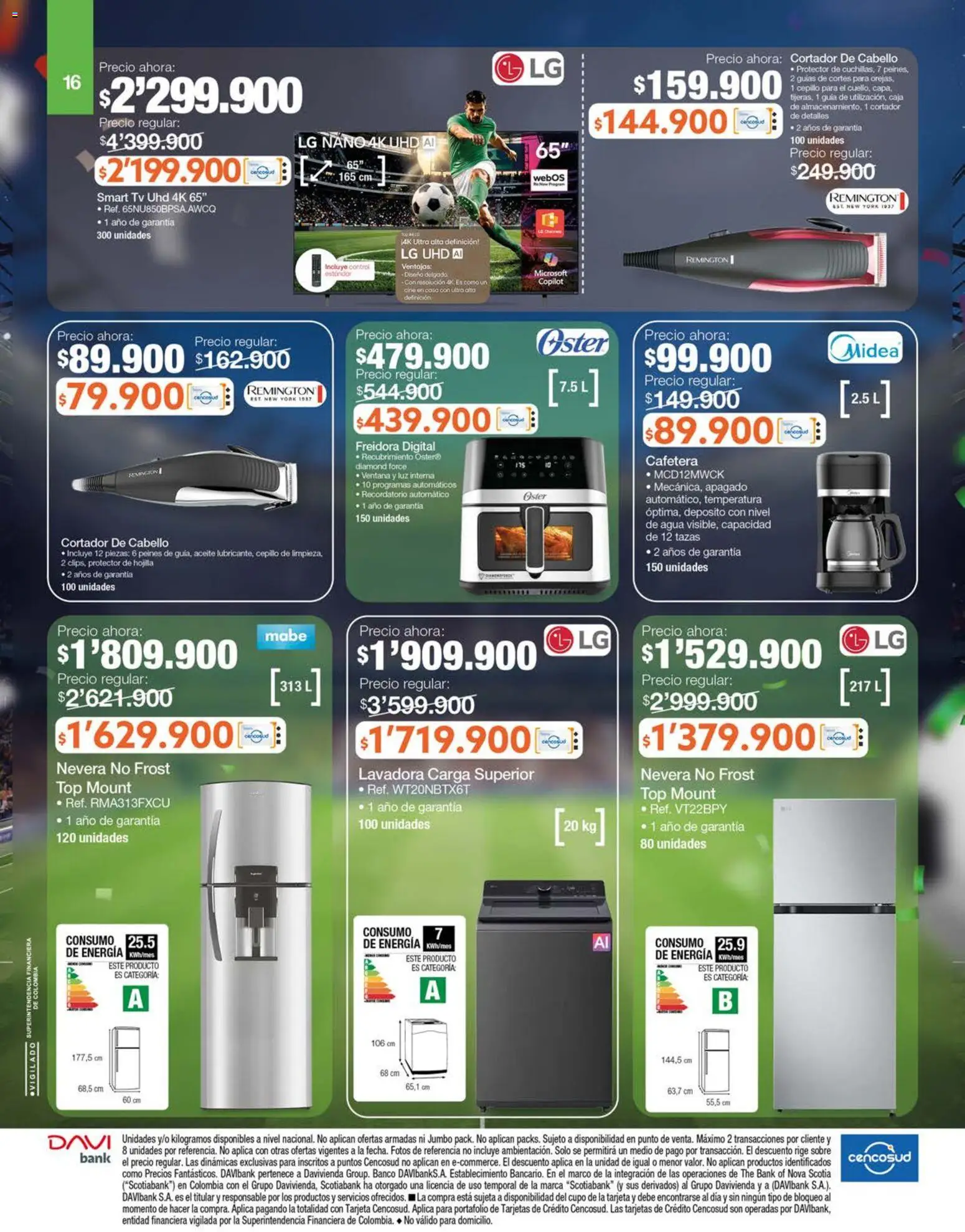 Jumbo revista - valida desde el 11.06.2026 | Página: 16 | Productos: Banco, Lavadora, Sobre, Aceite