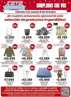 Vista previa Coto - Renova Productos válido desde el 02/10/2026